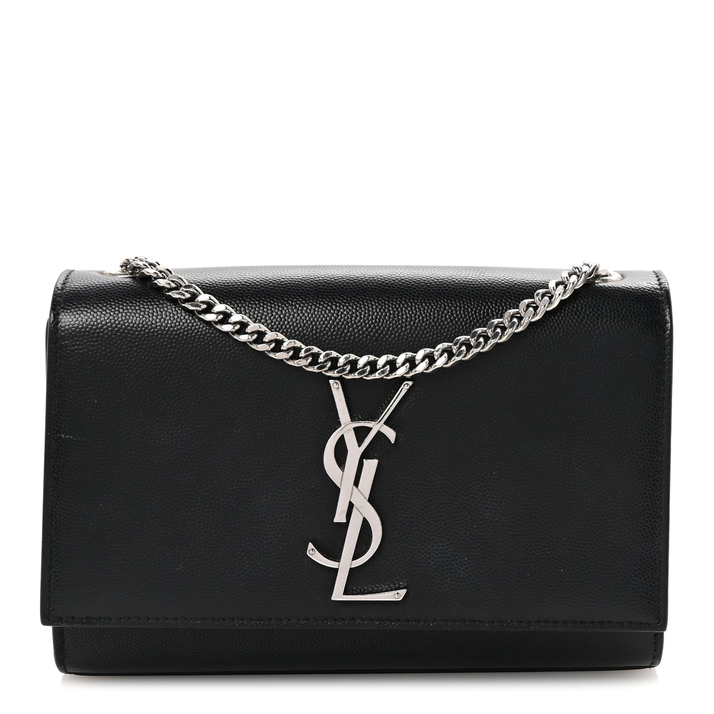 Grain De Poudre Small Monogram Kate Satchel Black