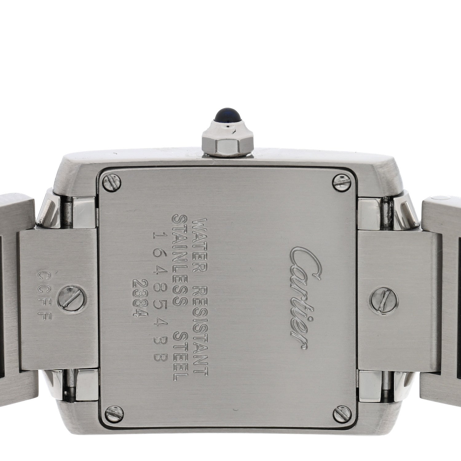 Cartier Stainless Steel 20mm Tank Francaise Quartz Watch 4 of 4