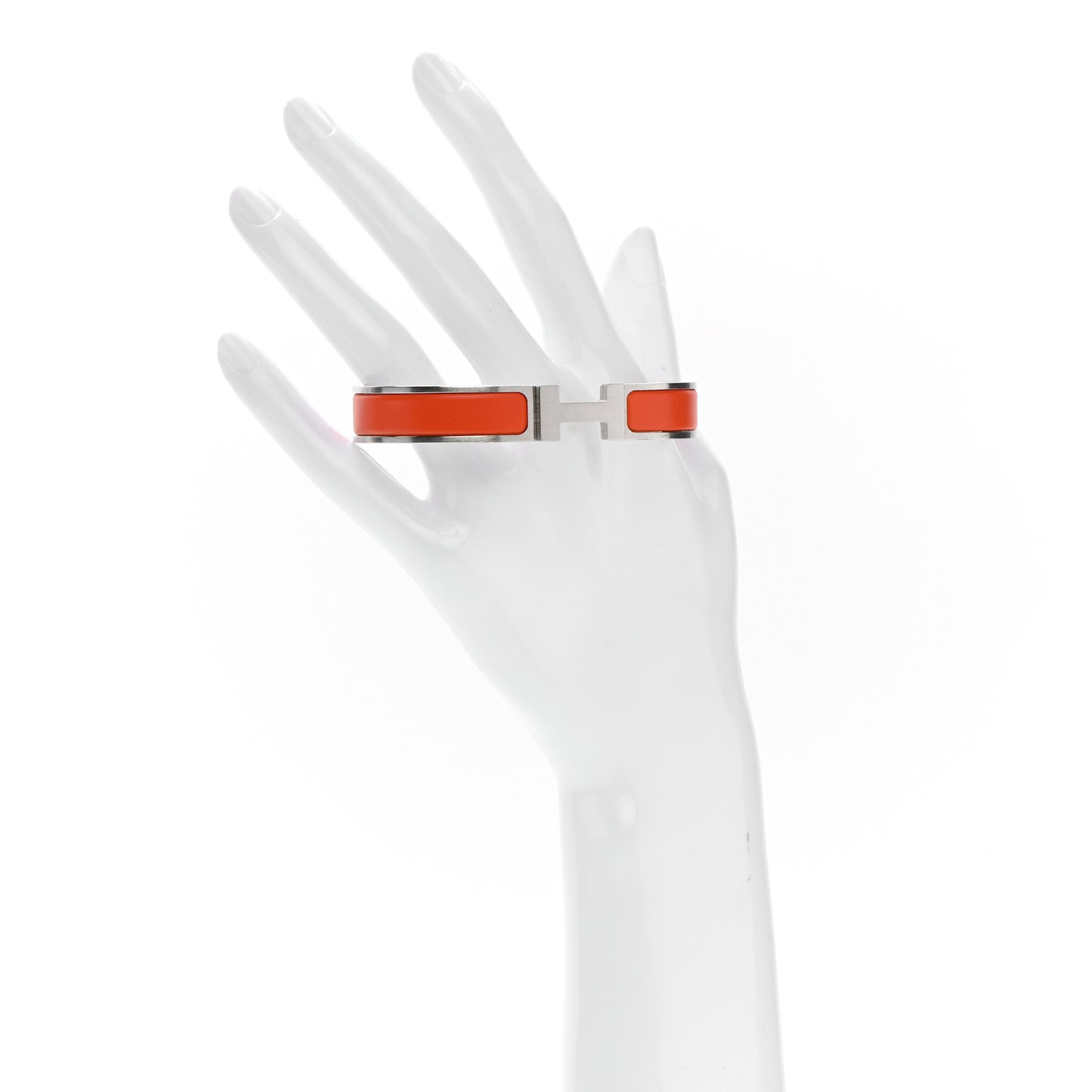 Matte Enamel Narrow Clic Clac HH Bracelet T6 Orange