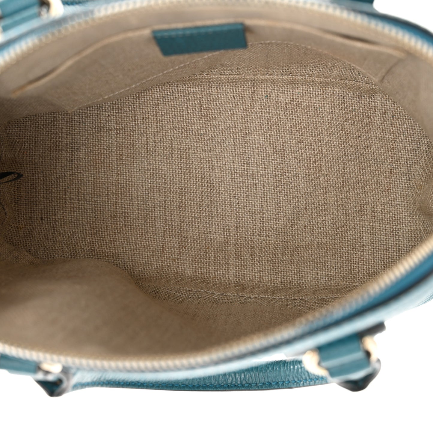 Dollar Calfskin Small GG Charm Dome Bag Cobalt