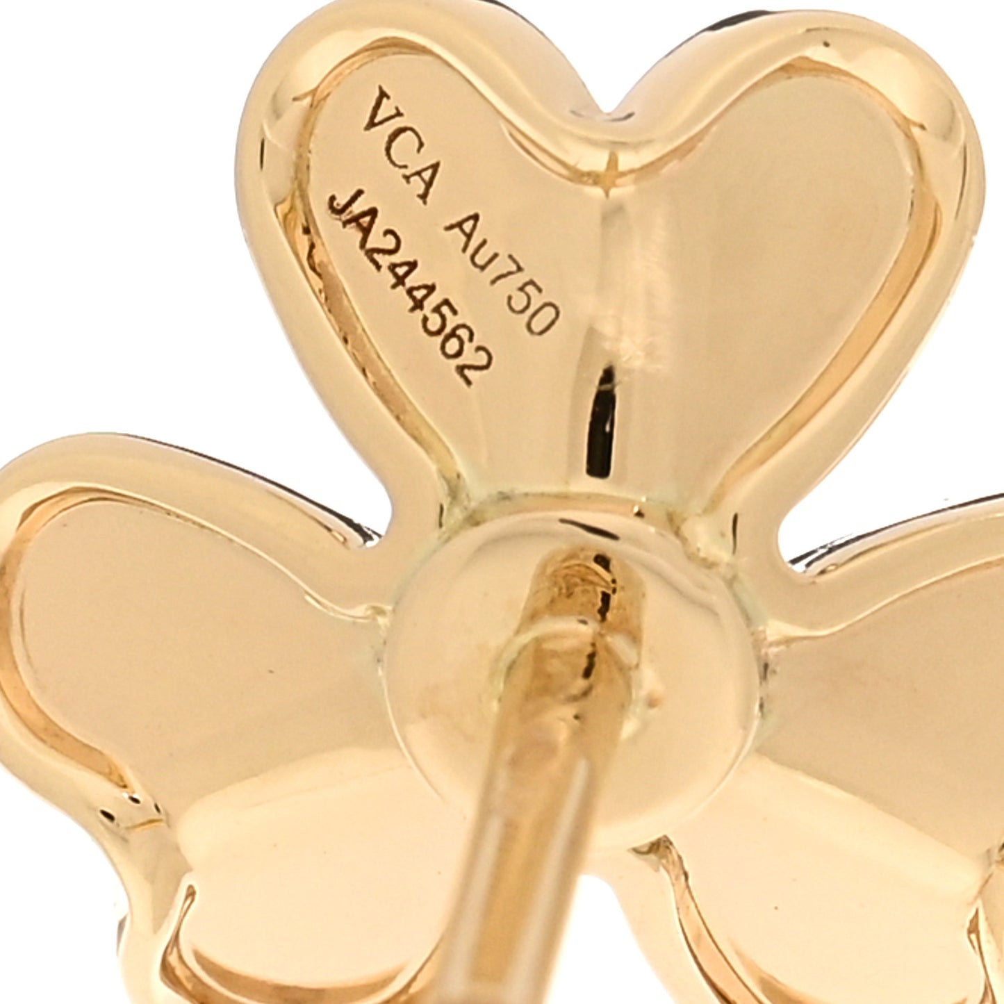 18K Yellow Gold Diamond Mini Frivole Earrings