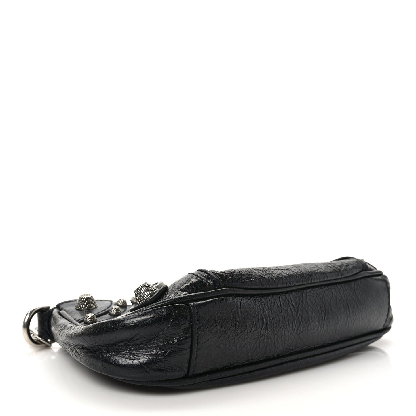 Agneau Arena Le Cagole Mini Purse With Chain Black