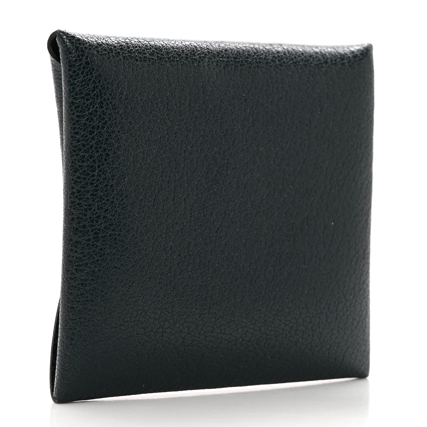 Hermes Chevre Mysore Bastia Coin Purse Vert Cypress 3 of 8