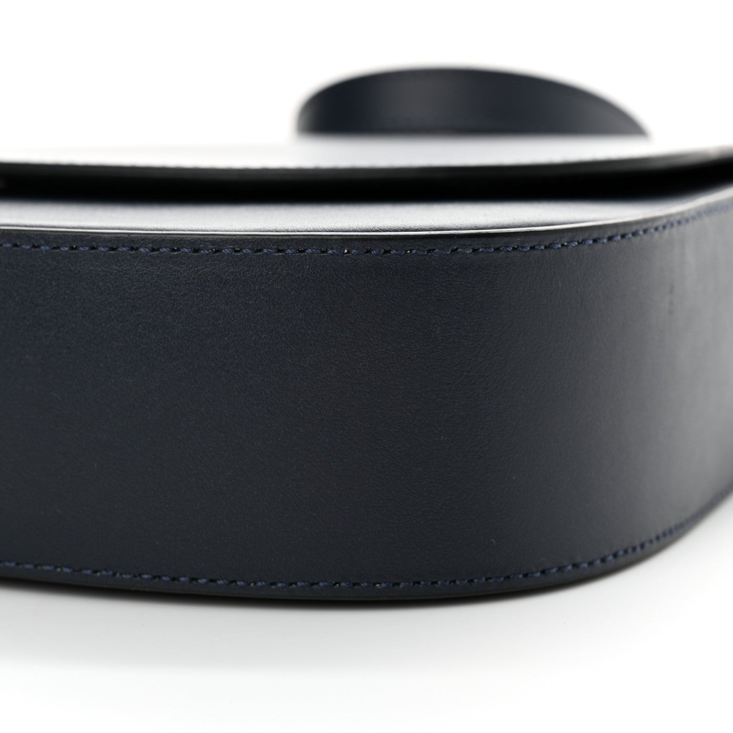 Mansur Gavriel Calfskin Flap Crossbody Bag Blue 9 of 15