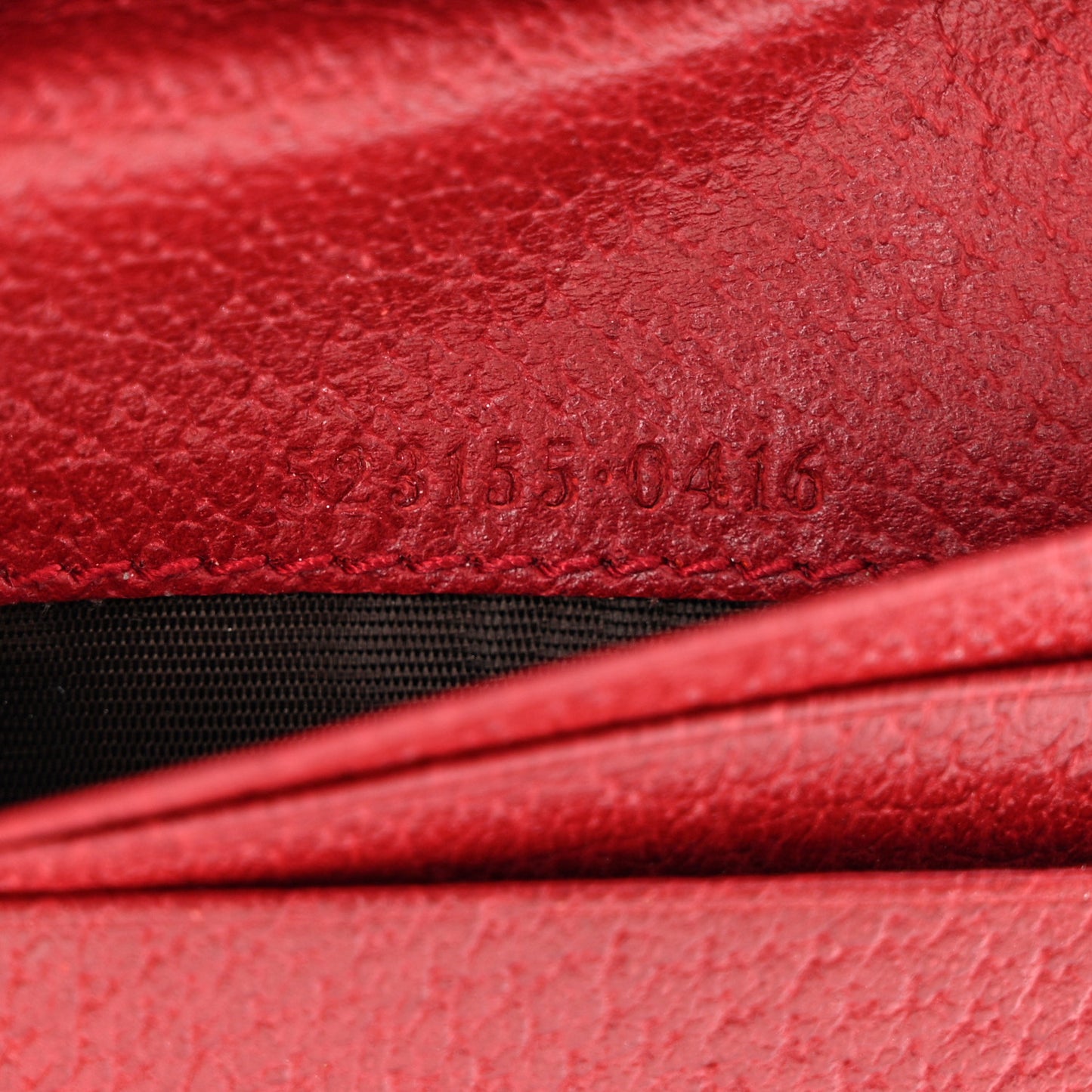 GG Supreme Monogram Flora Web Ophidia Card Case Red