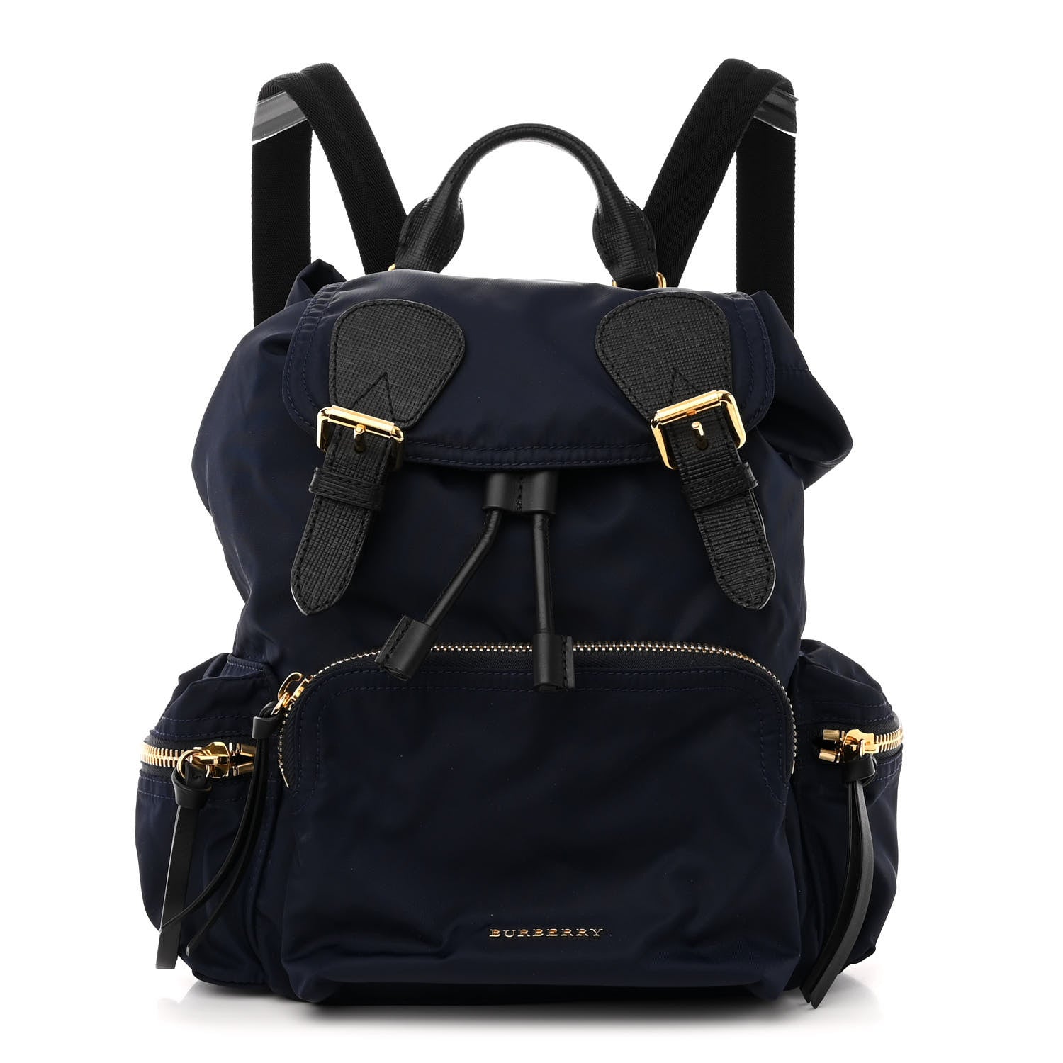 Burberry Nylon Medium Crossbody Rucksack Backpack Ink Blue 1378146