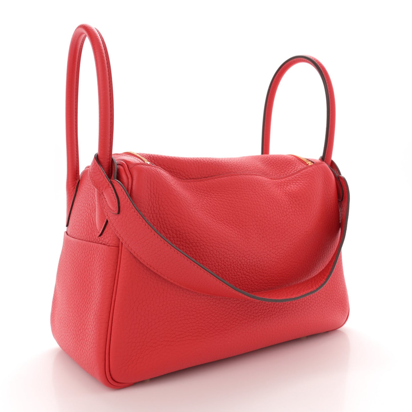 Taurillon Clemence Lindy 26 Rouge Casaque