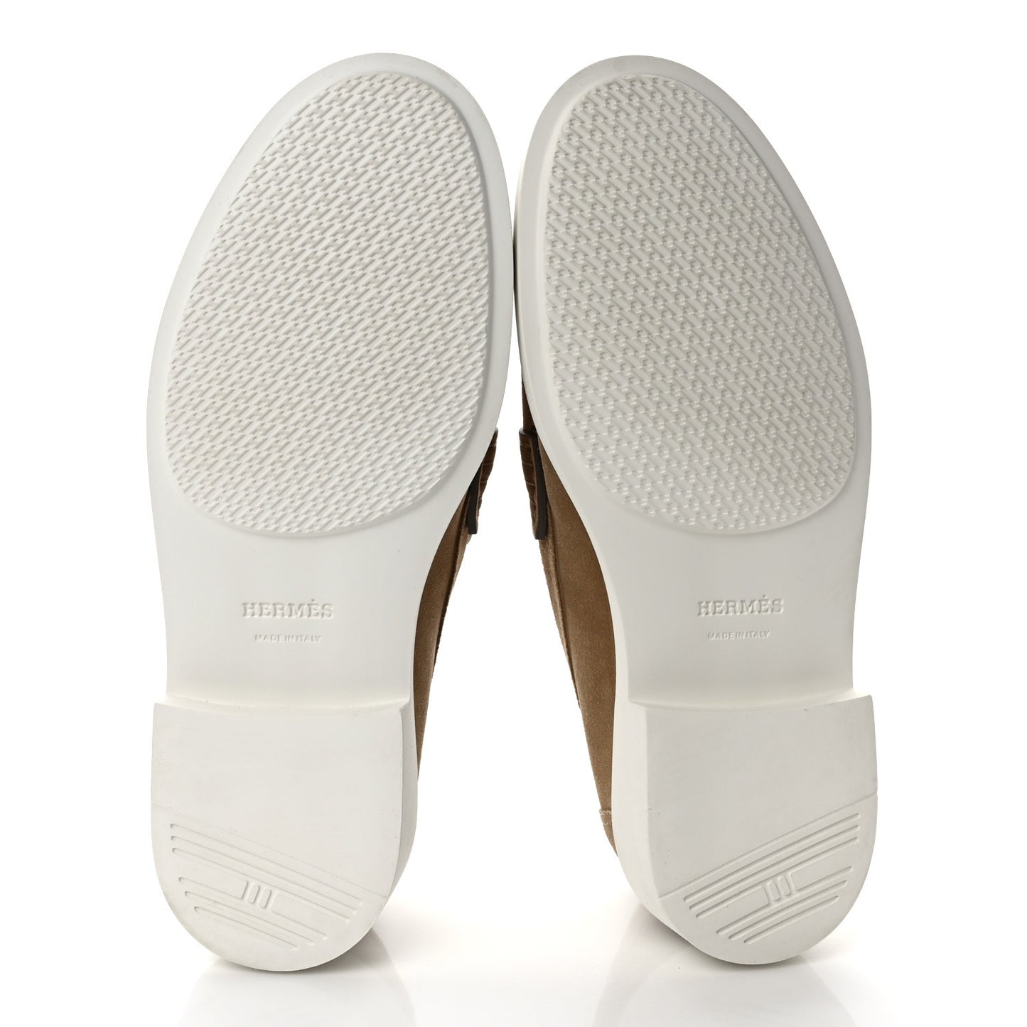 Suede Goatskin Mens Guillaume Loafers 41 Beige Argile