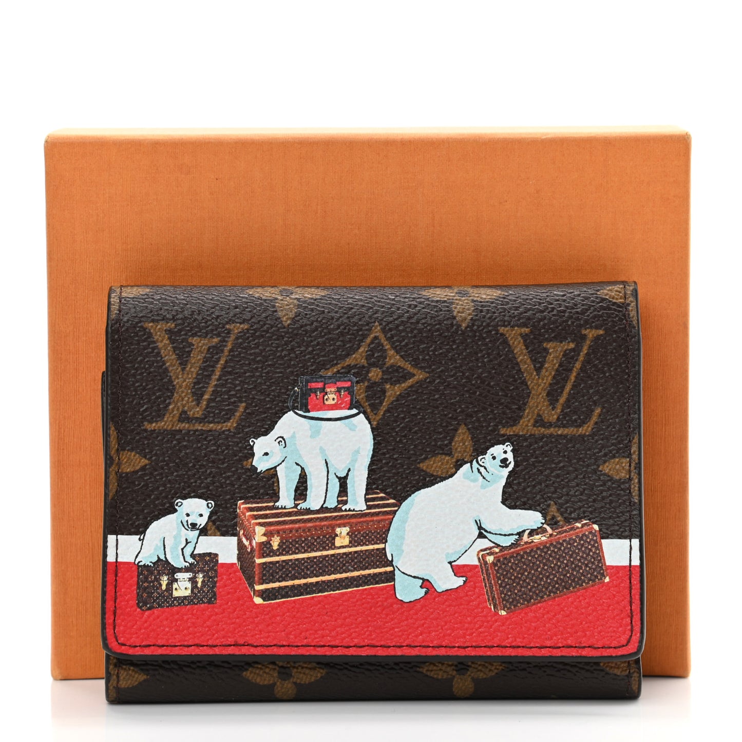 Monogram 2017 Christmas Animation Victorine Wallet