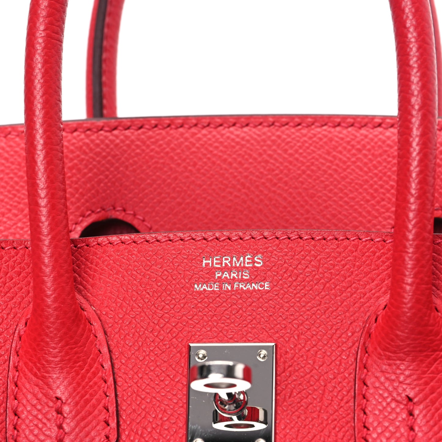 Epsom Birkin 25 Rouge Casaque
