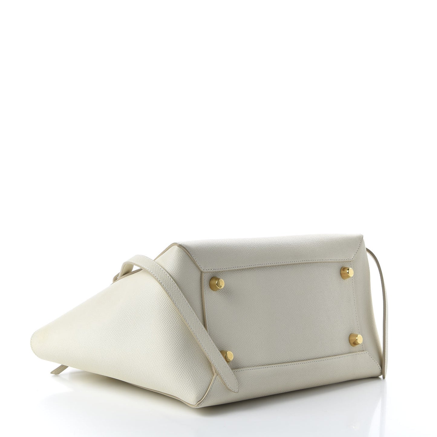 Grained Calfskin Mini Belt Bag White