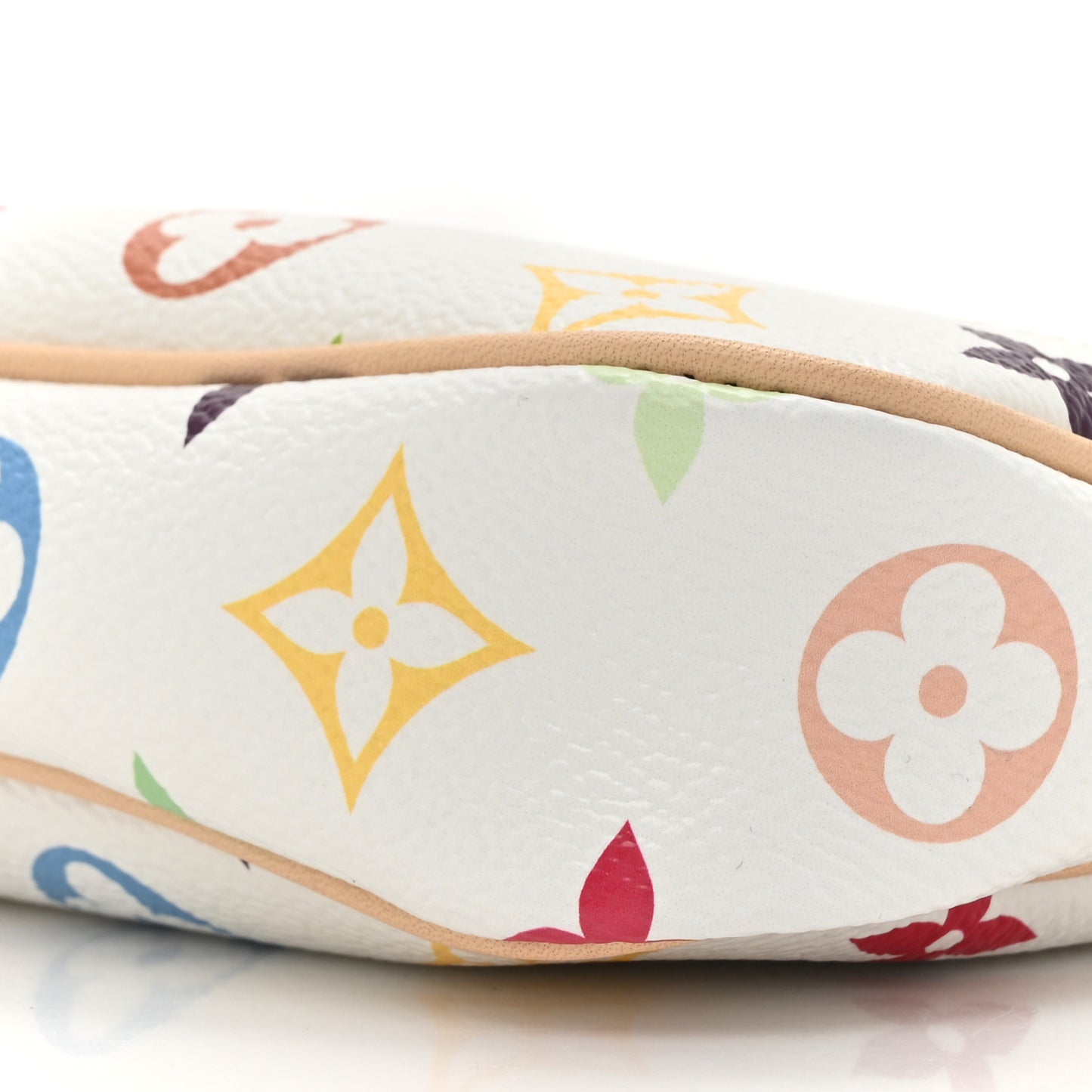 LV X TM Monogram Multicolor Pochette Accessories White