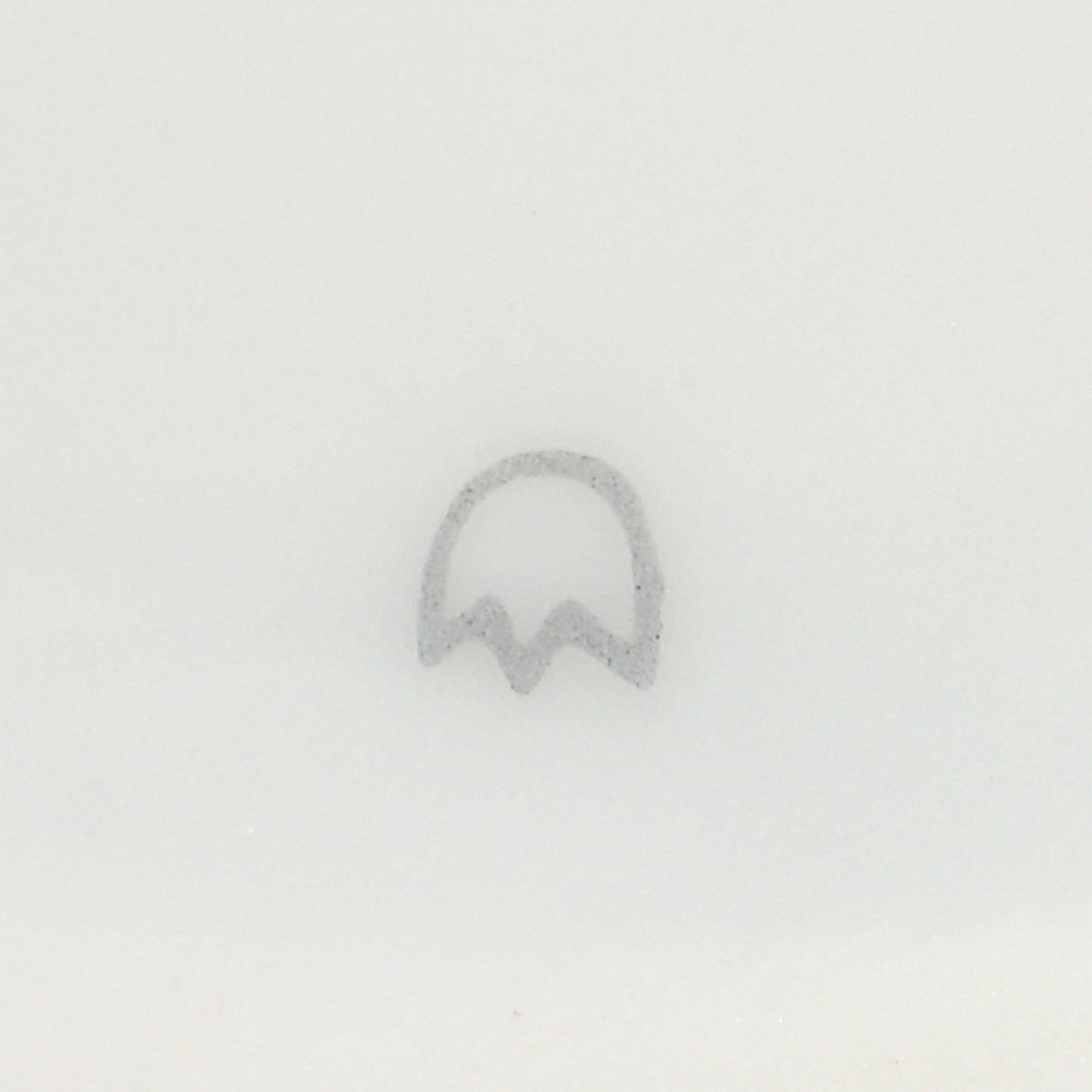 Porcelain Platinum Chaine d'Ancre Tea Cup and Saucer Set of 2