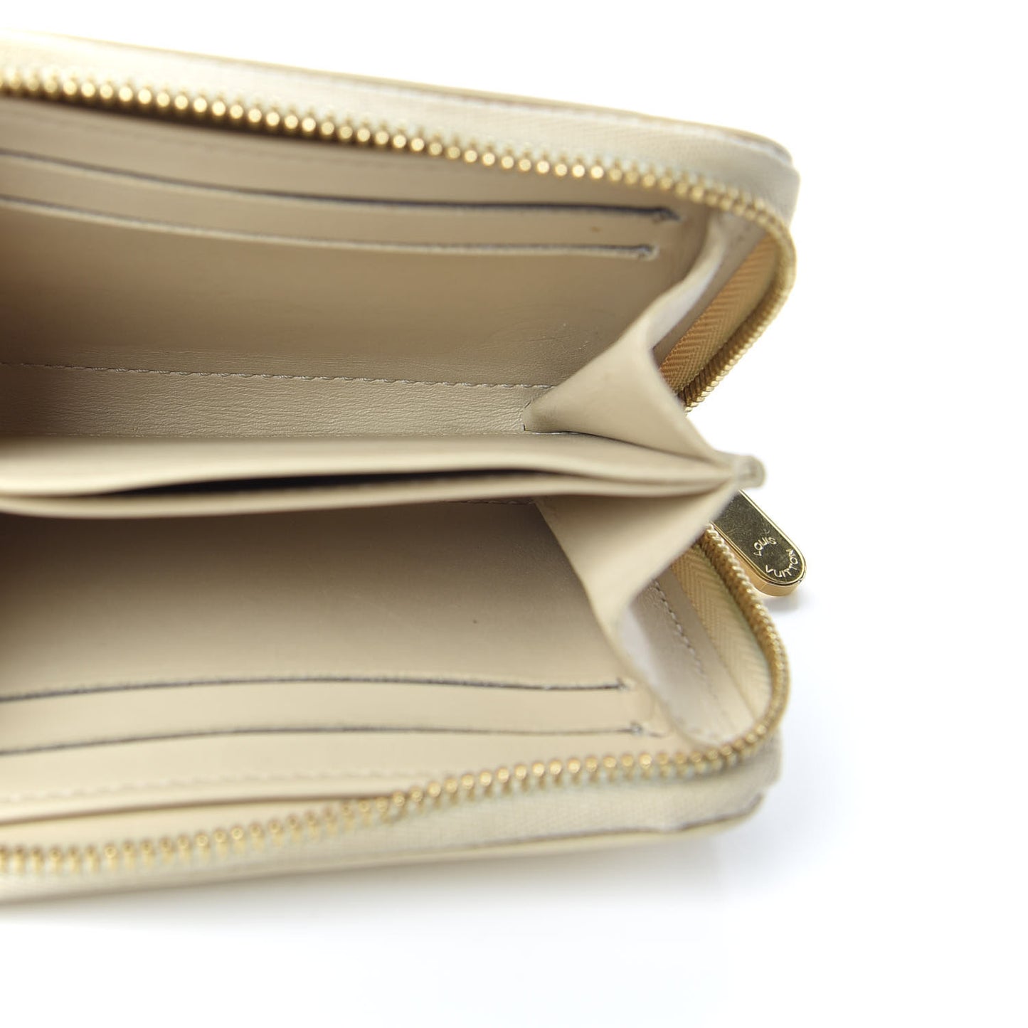 Vernis Zippy Coin Purse Blanc Corail