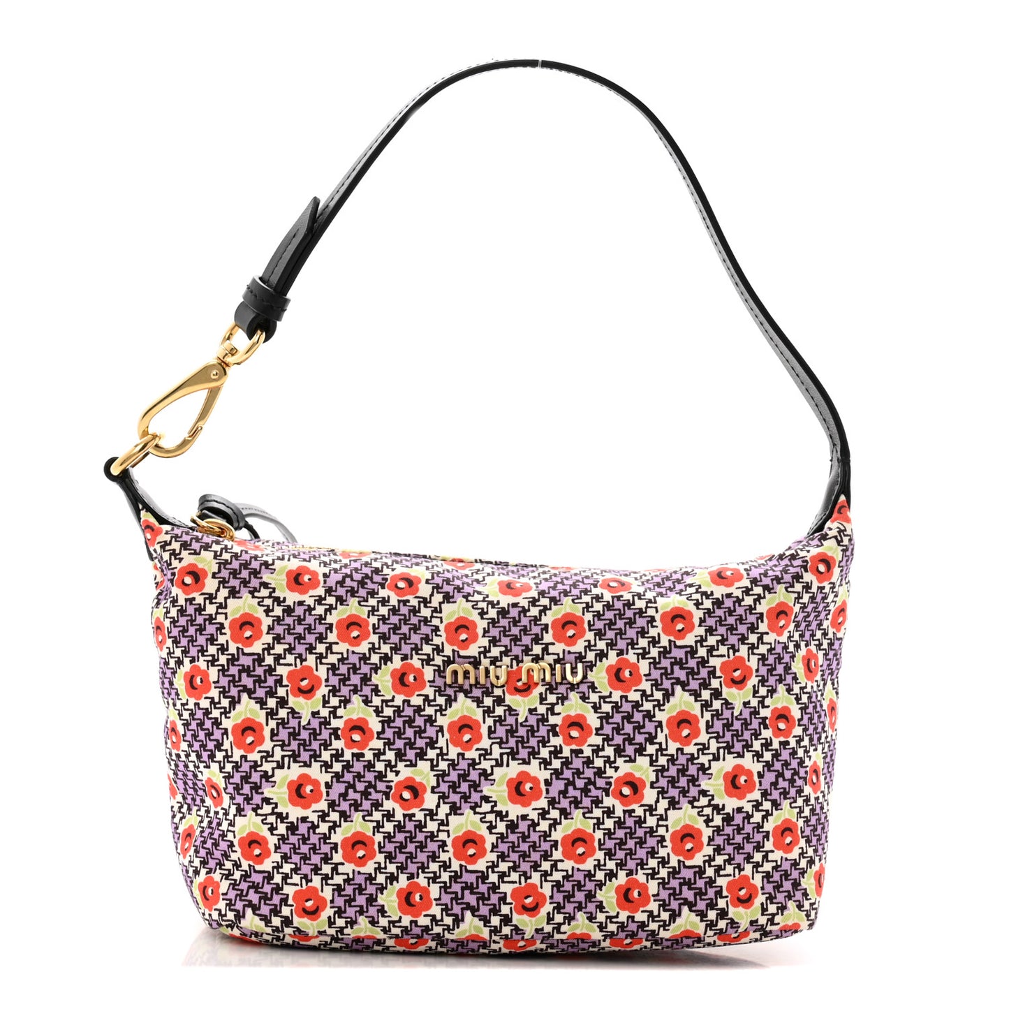 Tessuto Nylon Stampato Mini Spirit Cire Bag Lilla Dis Retro