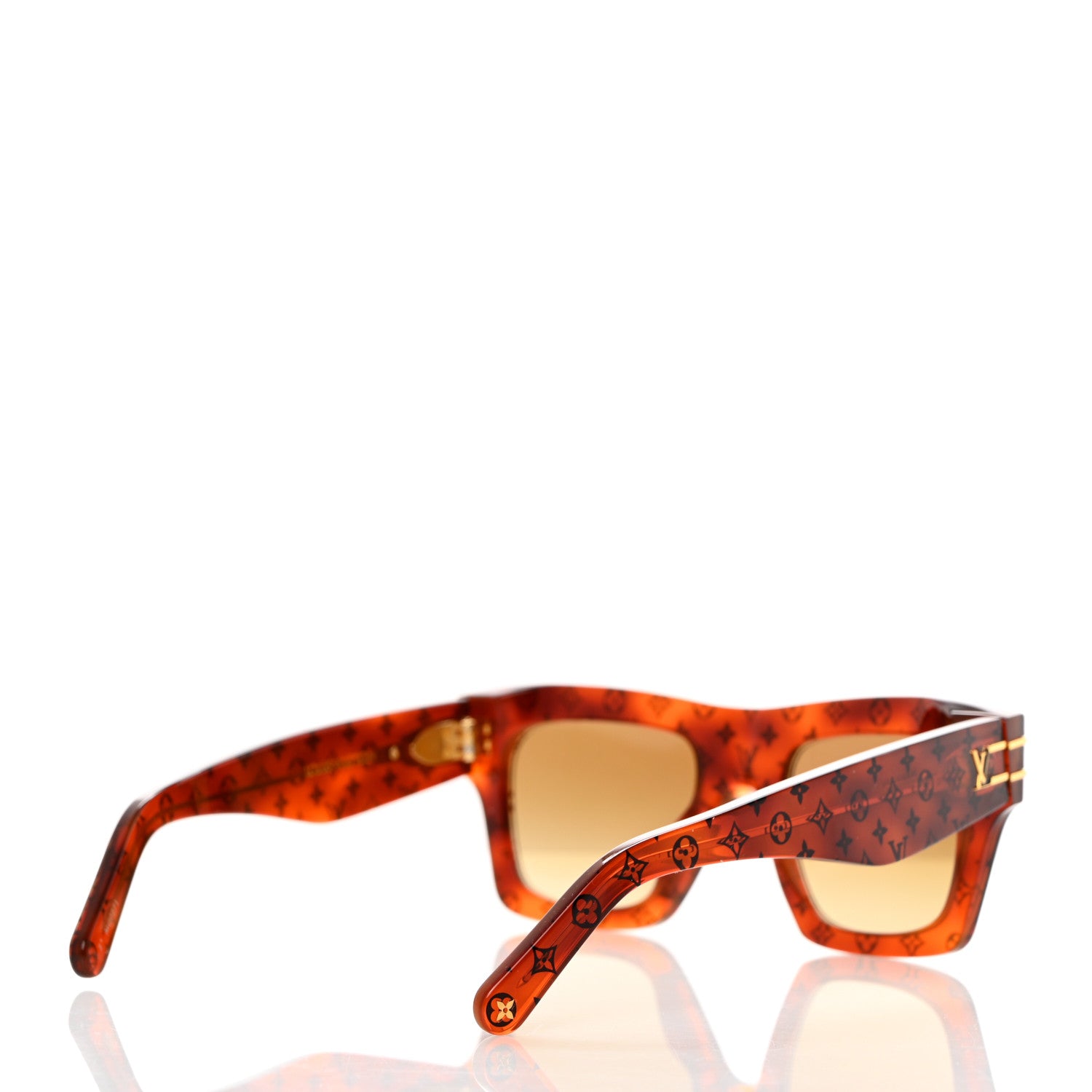 Louis Vuitton Acetate Blade Sunglasses Z1483W Tortoise 4 of 7