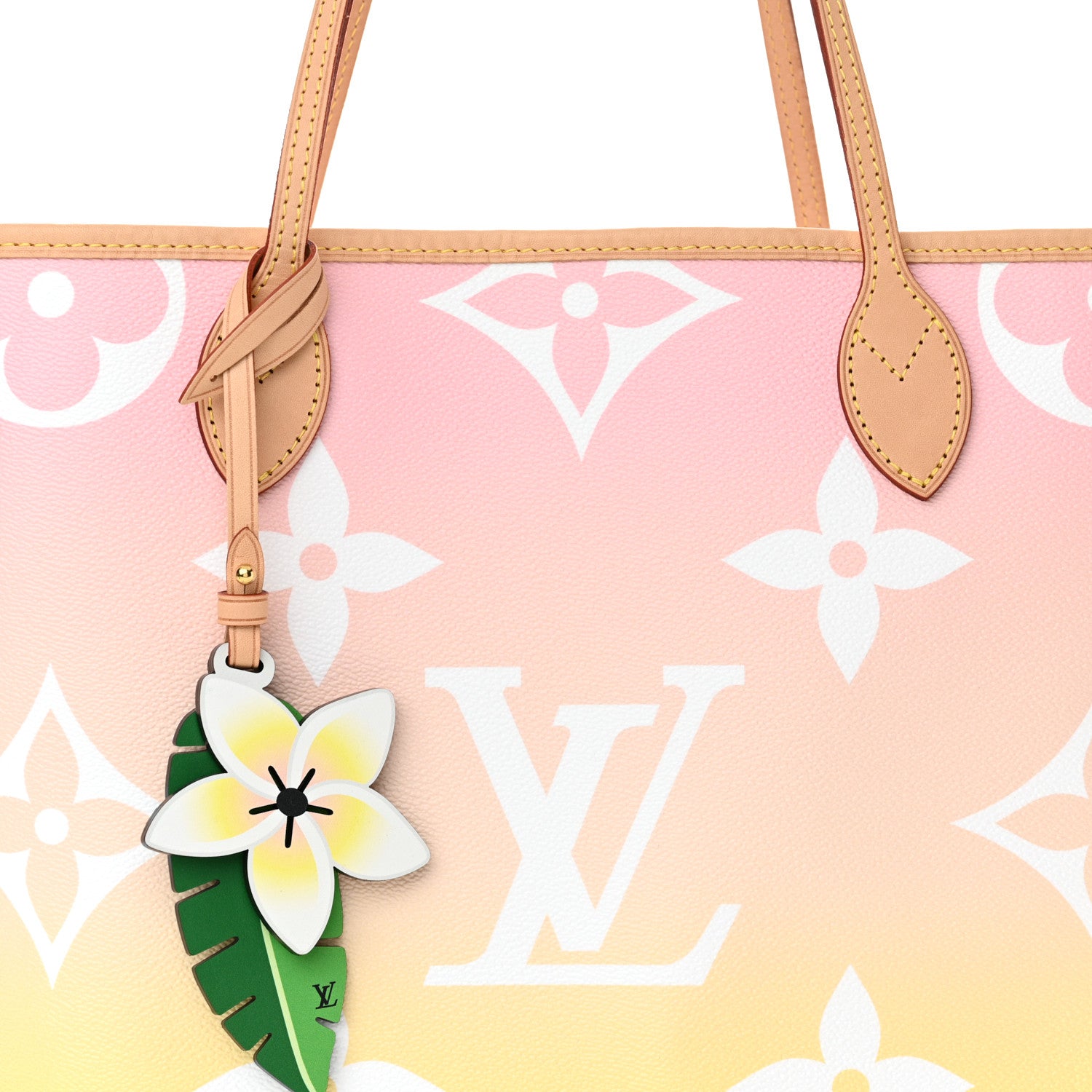 Louis Vuitton Monogram Giant By The Pool Neverfull MM Light Pink 7 of 10