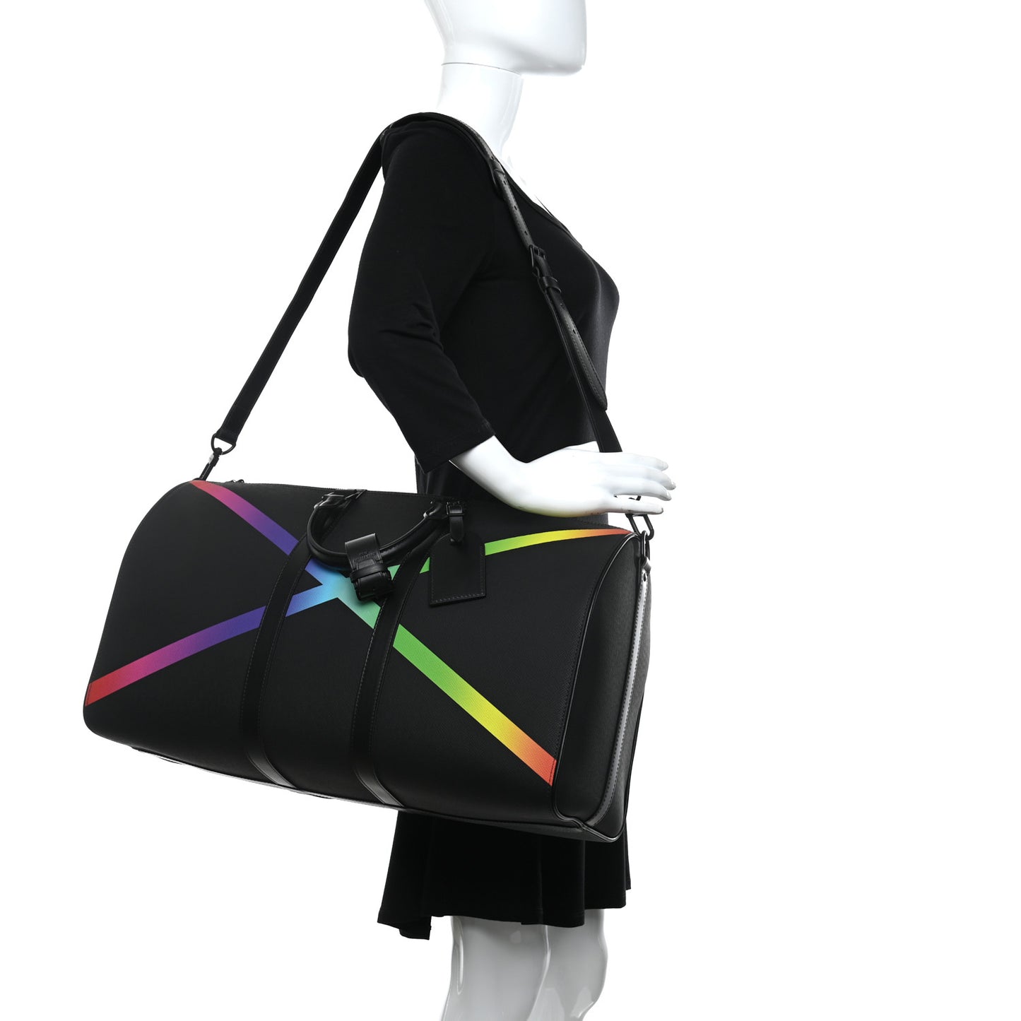 Taiga Rainbow Keepall Bandouliere 50 Black