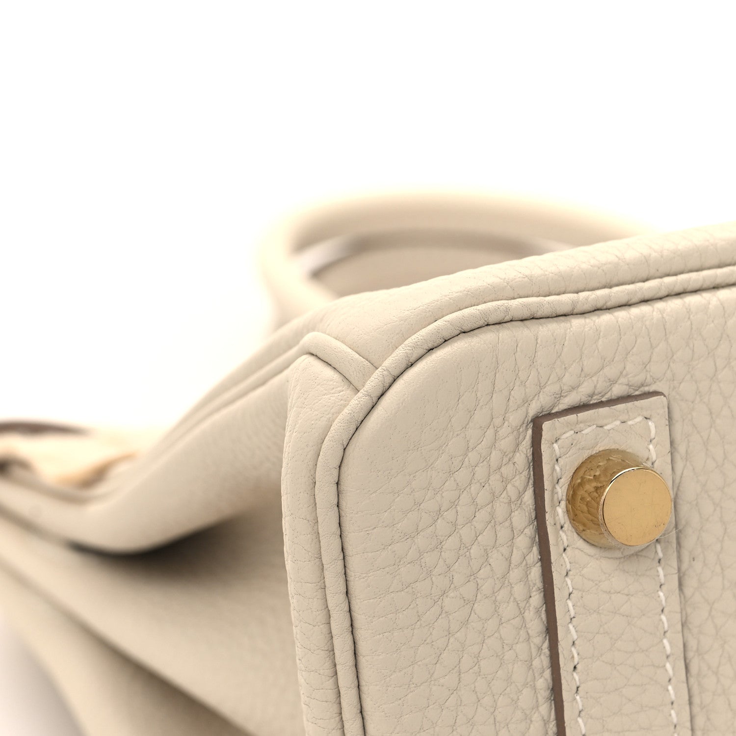 Hermes Togo Birkin 25 Craie 9 of 13