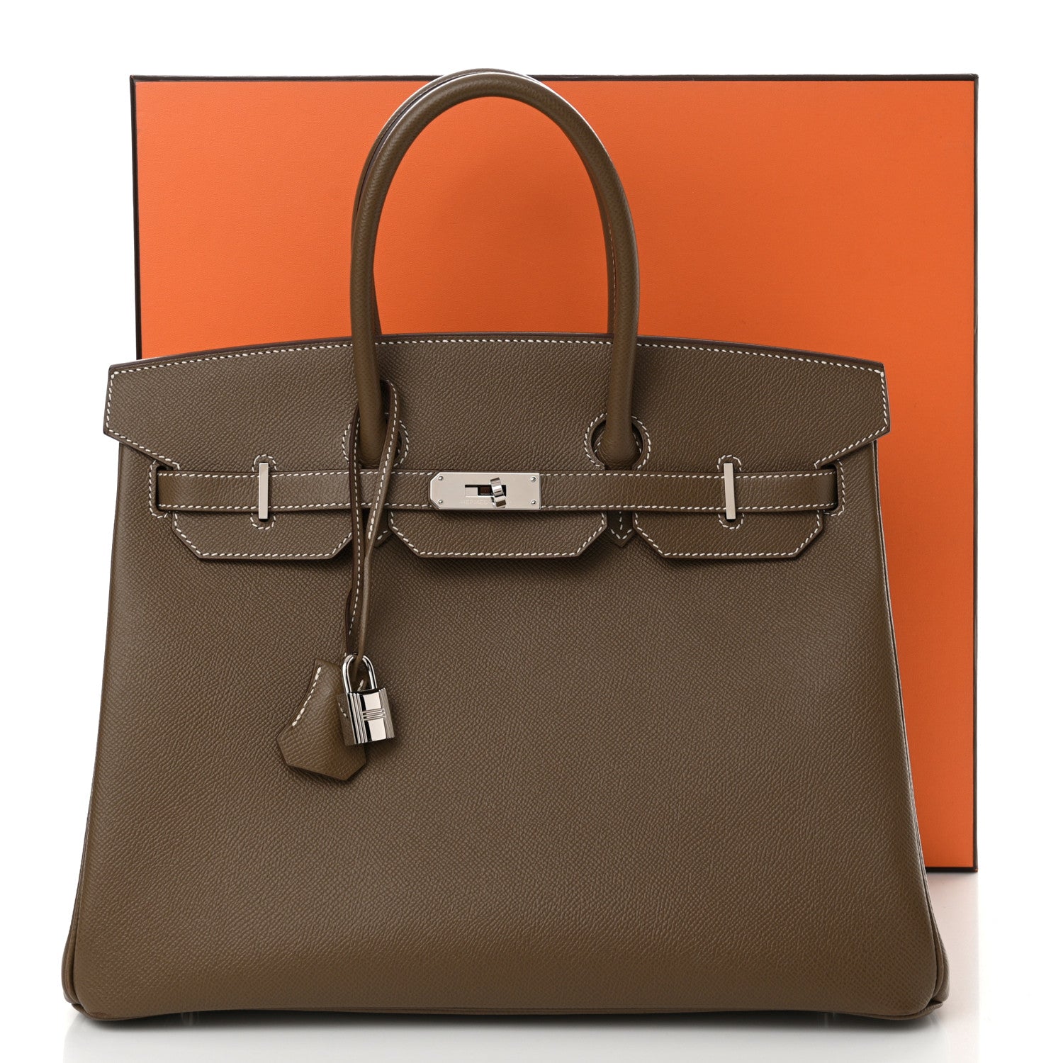 Hermes Epsom Birkin 35 Etoupe 11 of 11