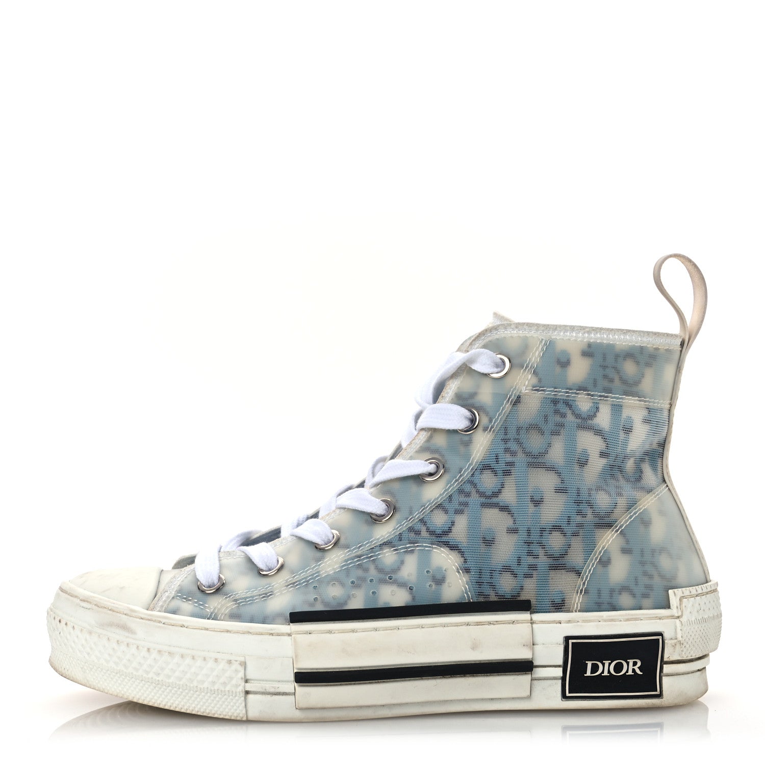 dior スニーカー　35 Christian Dior Technical Canvas Oblique Pixel Mens B23 High