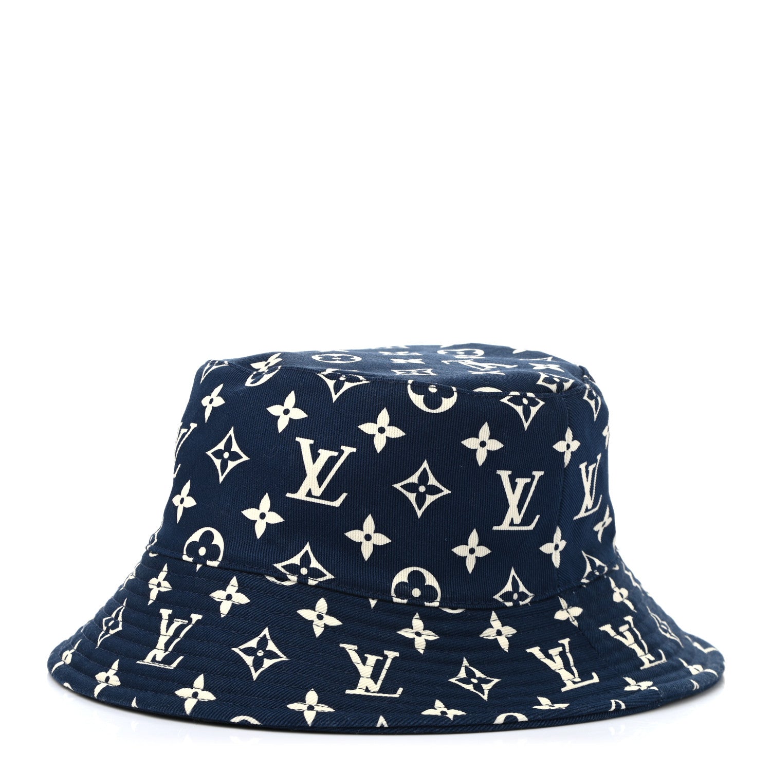 Louis Vuitton Monogram LV Escale Bucket Hat S Blue 1033286