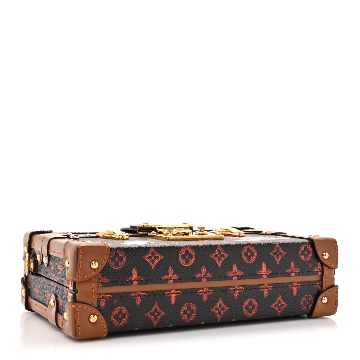 Louis Vuitton Catogram Petite Malle Orange Marron 4 of 16