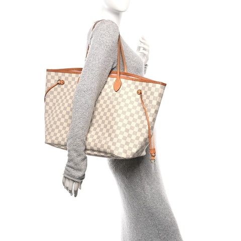 Damier Azur Neo Neverfull GM Rose Ballerine