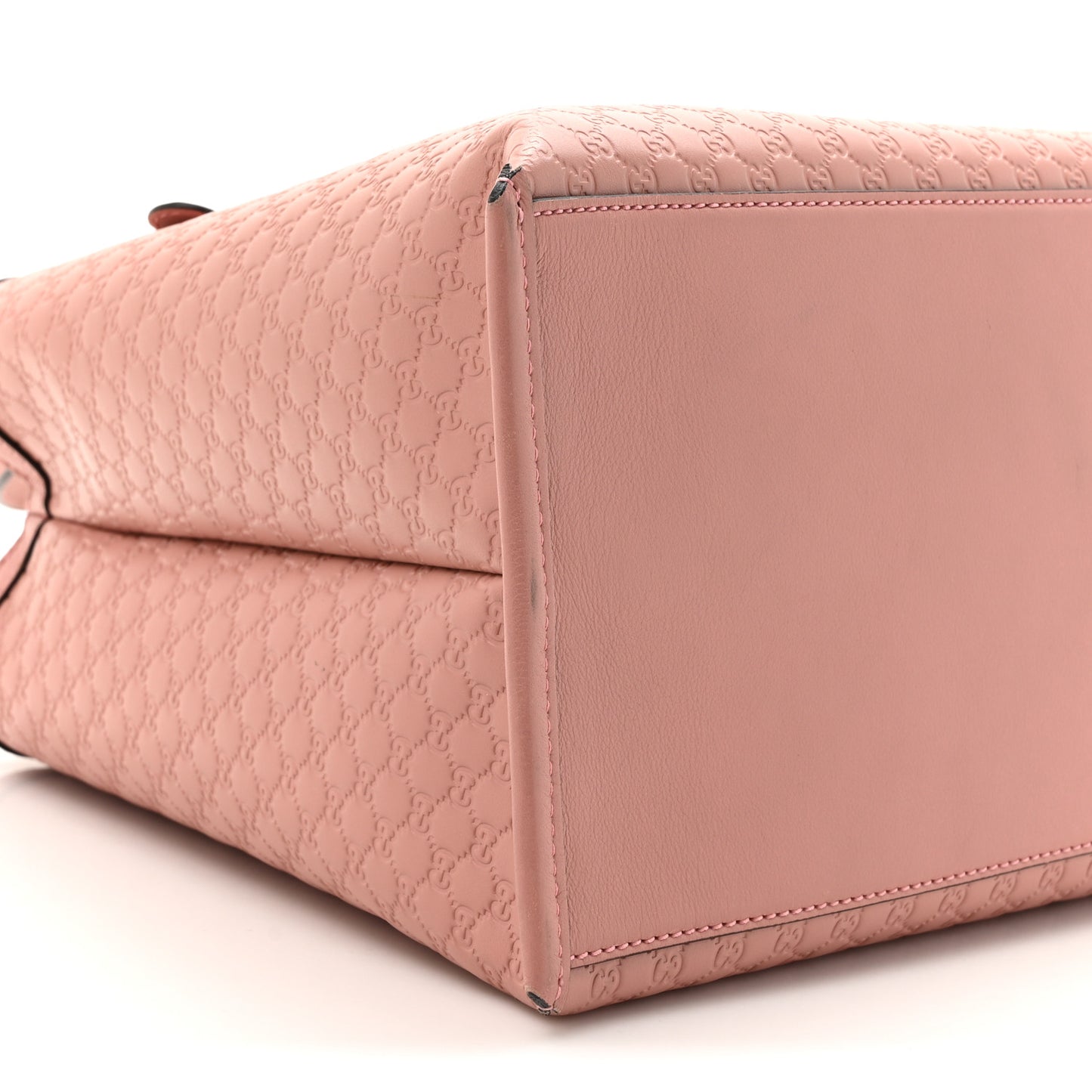 Soft Microguccissima Medium Tote Soft Pink