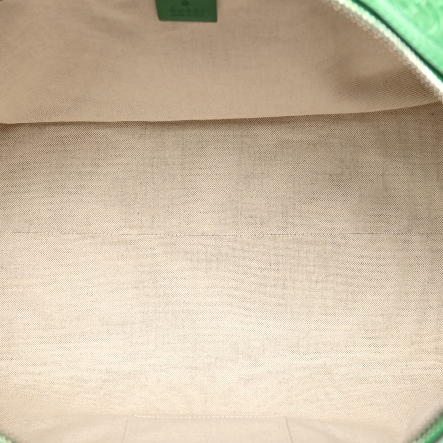 Calfskin GG Tennis Embossed Duffle Bag New Shamarock