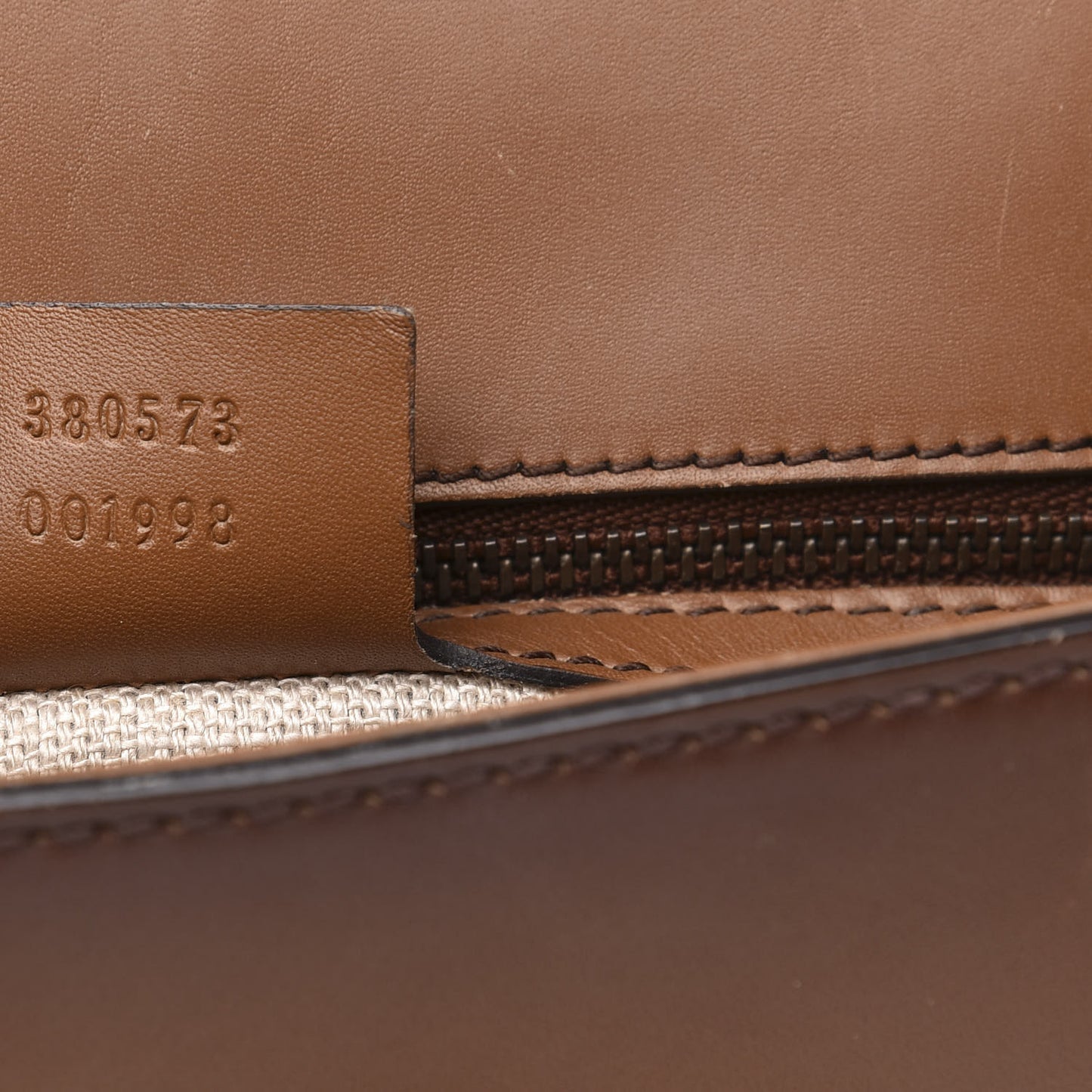 Calfskin Medium Lady Web Shoulder Bag Cuir