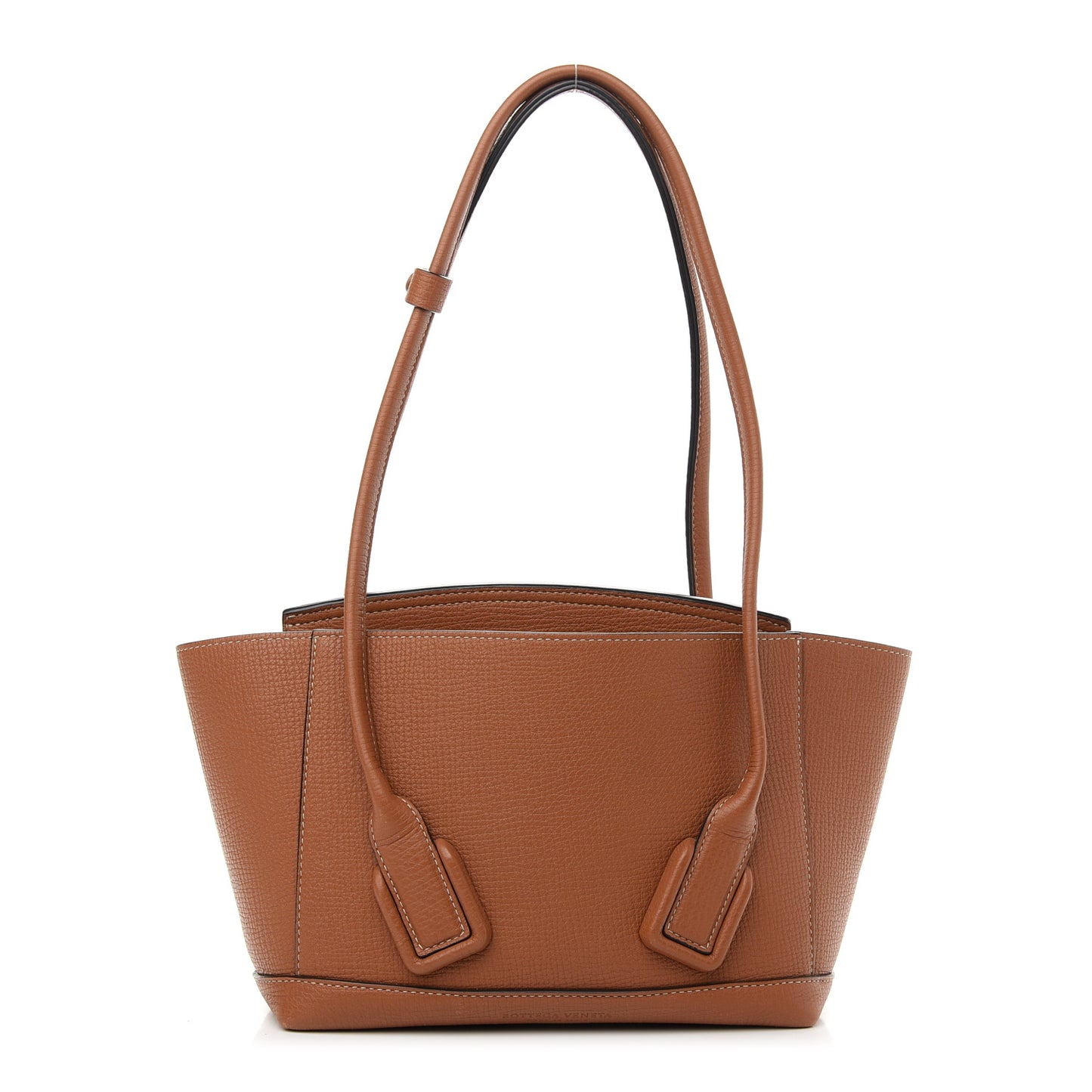 Grainy Calfskin Small Arco Wood