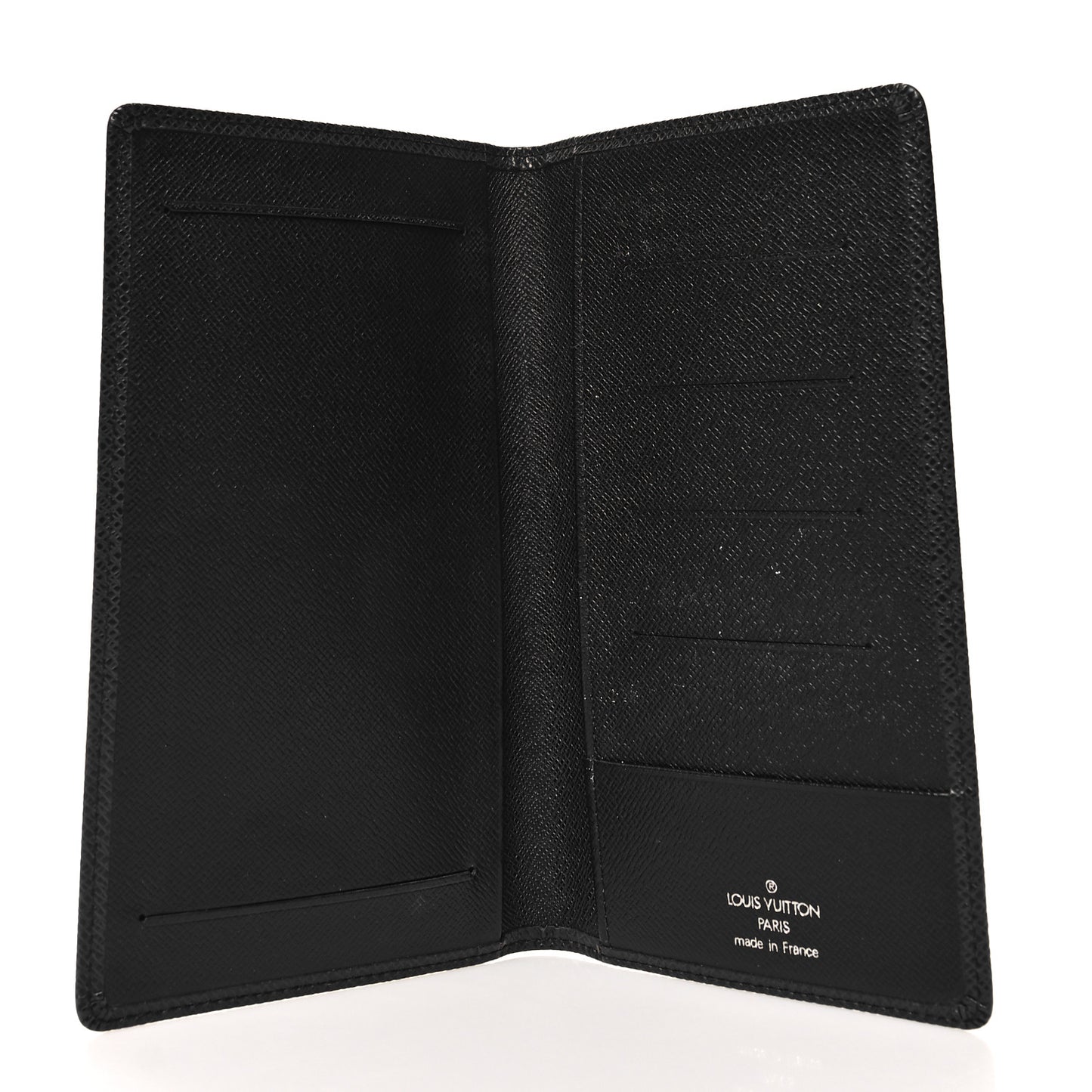 Taiga Checkbook Pocket Agenda Cover Ardoise