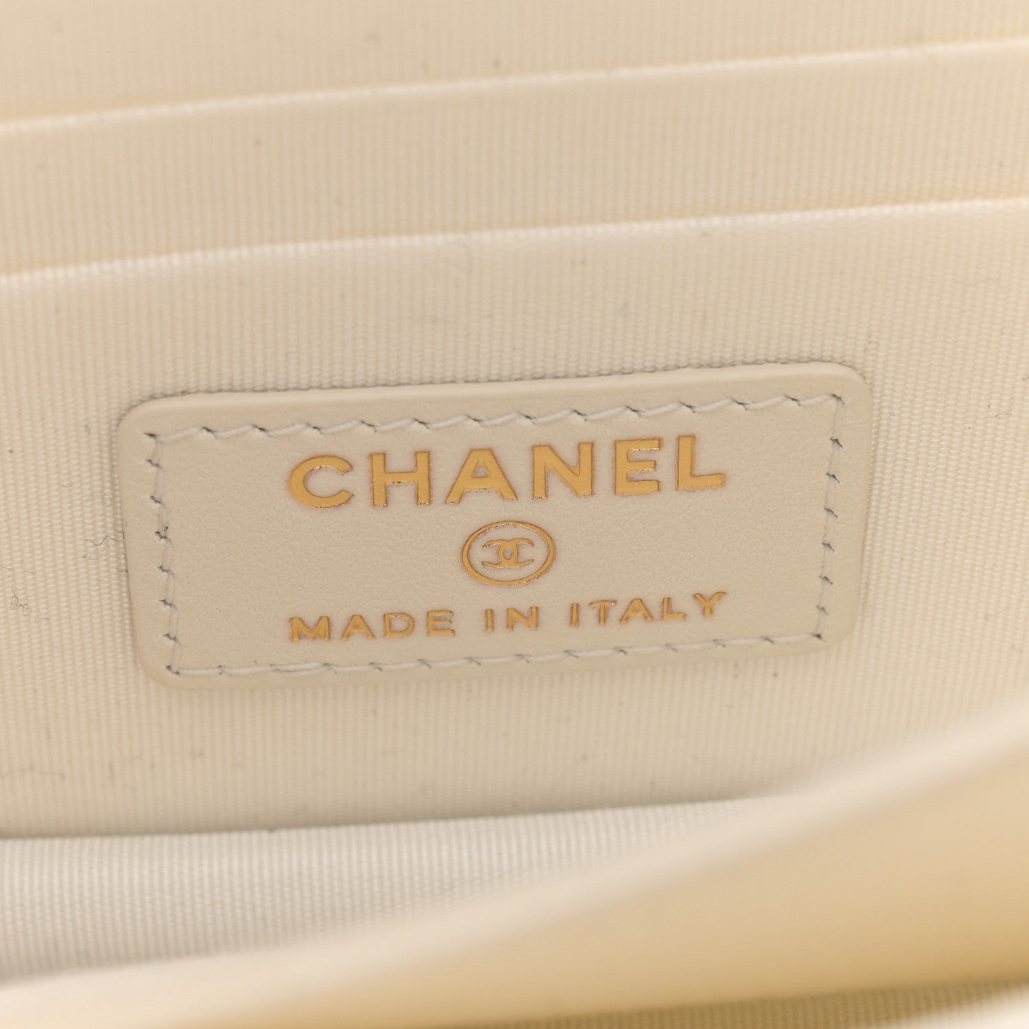 Chanel Calfskin Quilted Mini Maxi Pearls Wallet On Chain WOC White 6 of 13