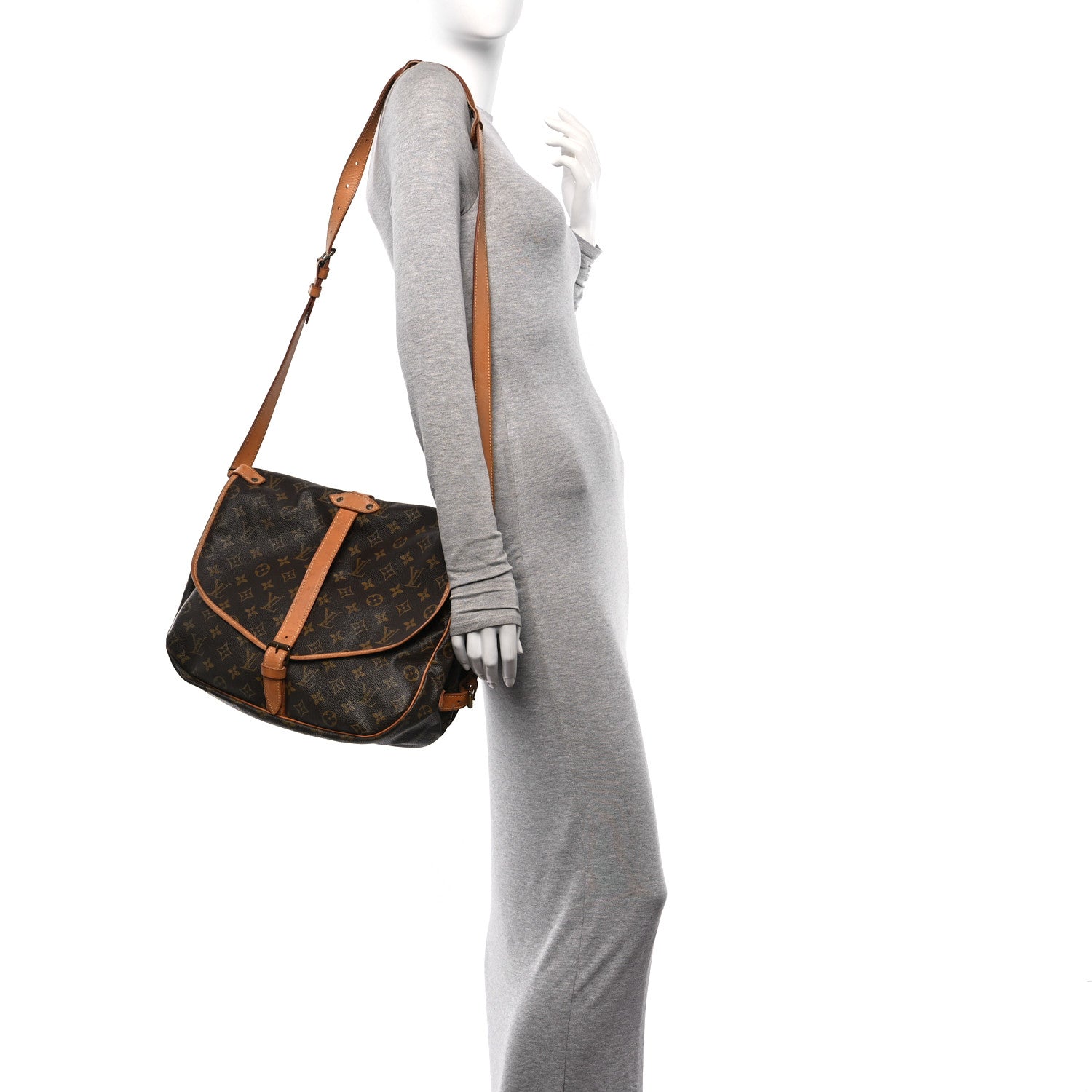 Louis Vuitton Monogram Saumur 35 2 of 18