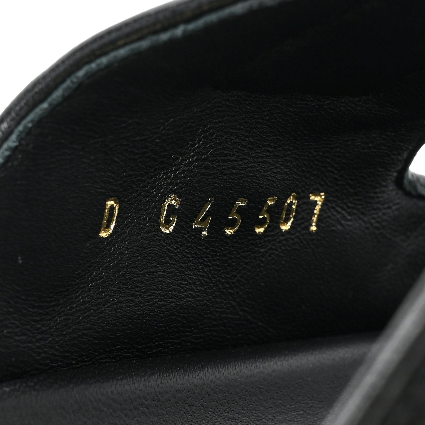 Lambskin Quilted Velcro Dad Chain CC Slide Sandals 38 Black