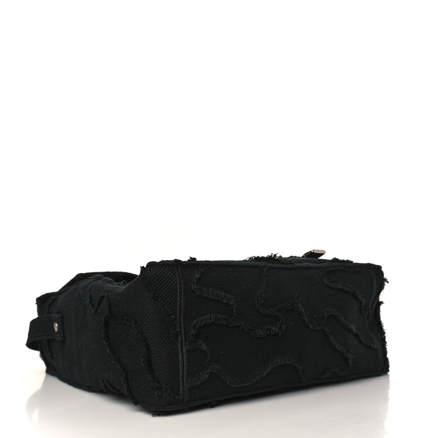 Canvas Embroidered Camouflage Diorcamp Messenger Black