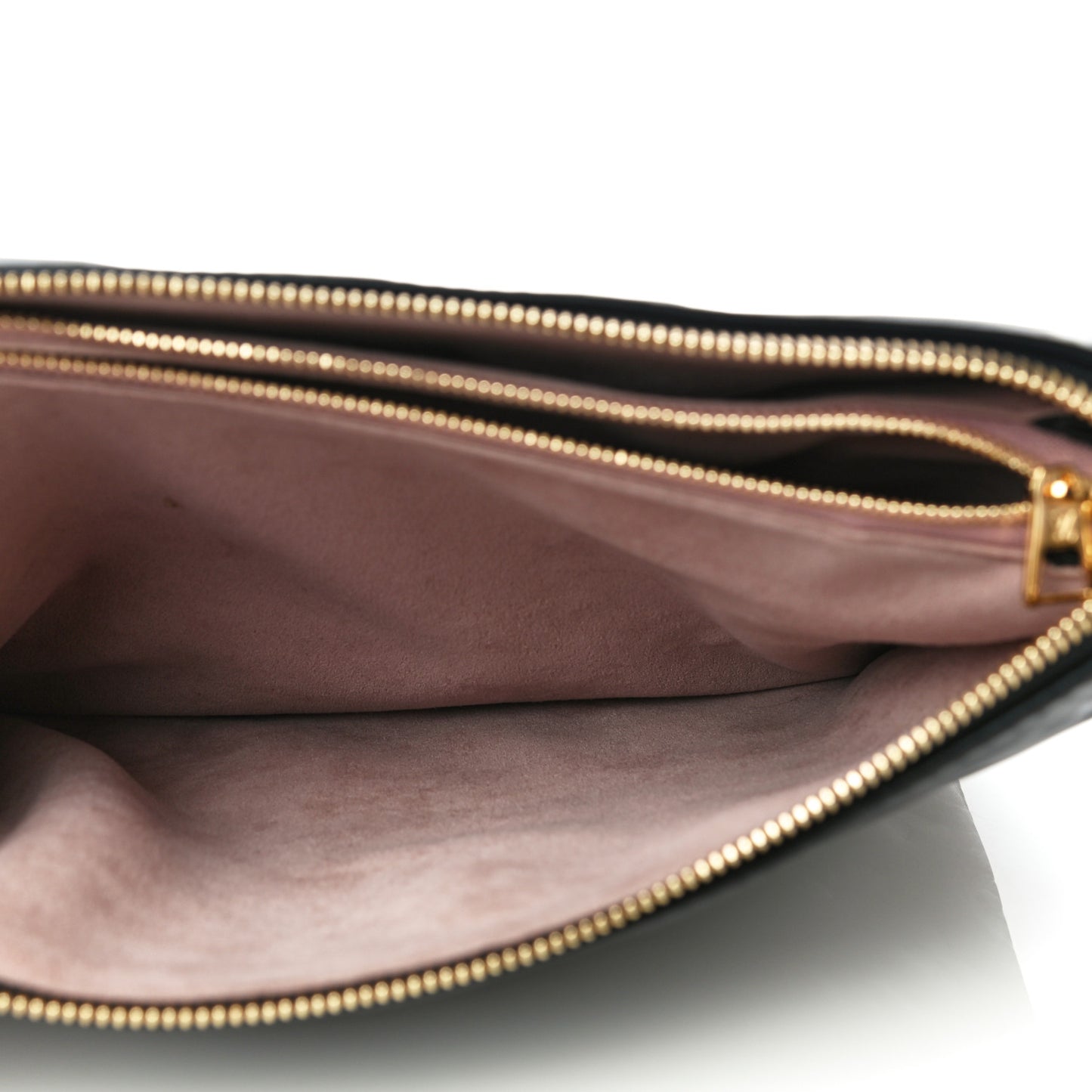 Lambskin Embossed Monogram Coussin PM Black