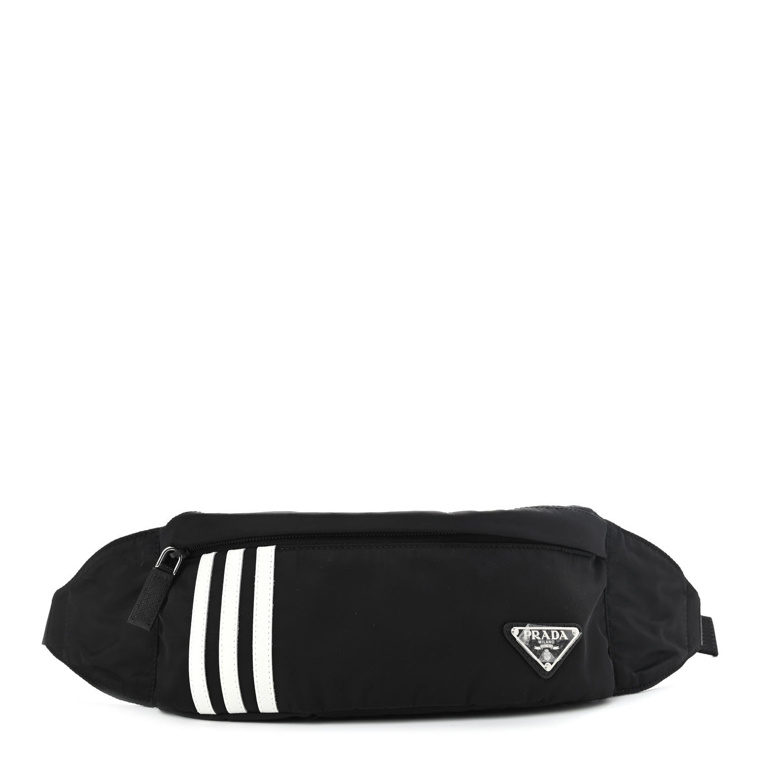 Prada X ADIDAS Re-Nylon Belt Bag Black 966896 – FASHIONPHILE