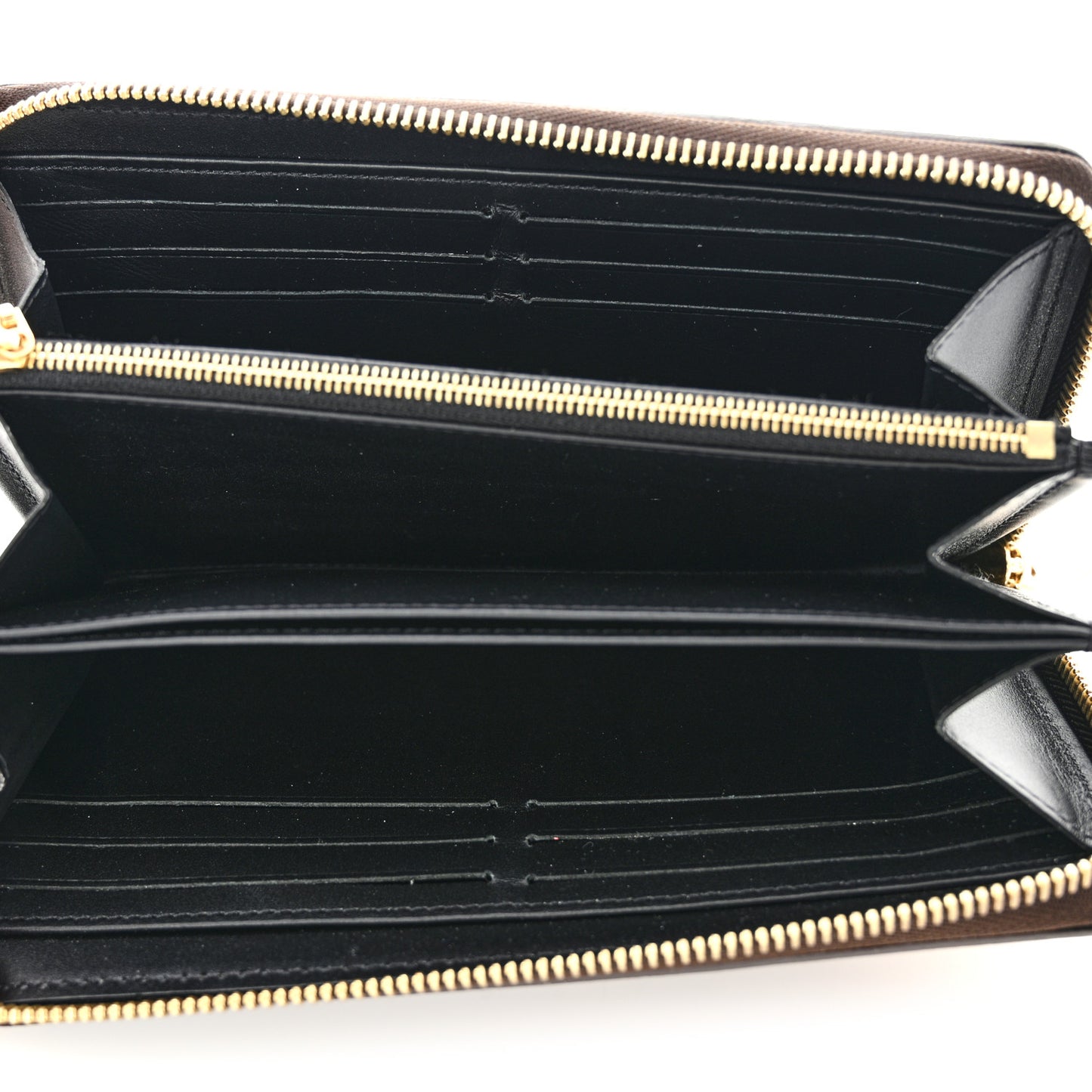 Transformed Damier Ebene Time Trunk Zippy Wallet