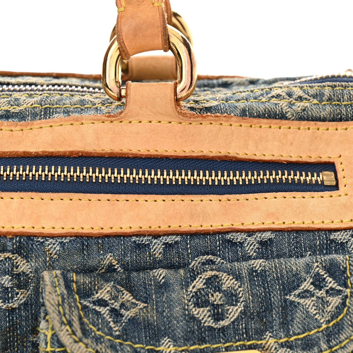 Monogram Denim Neo Speedy Blue
