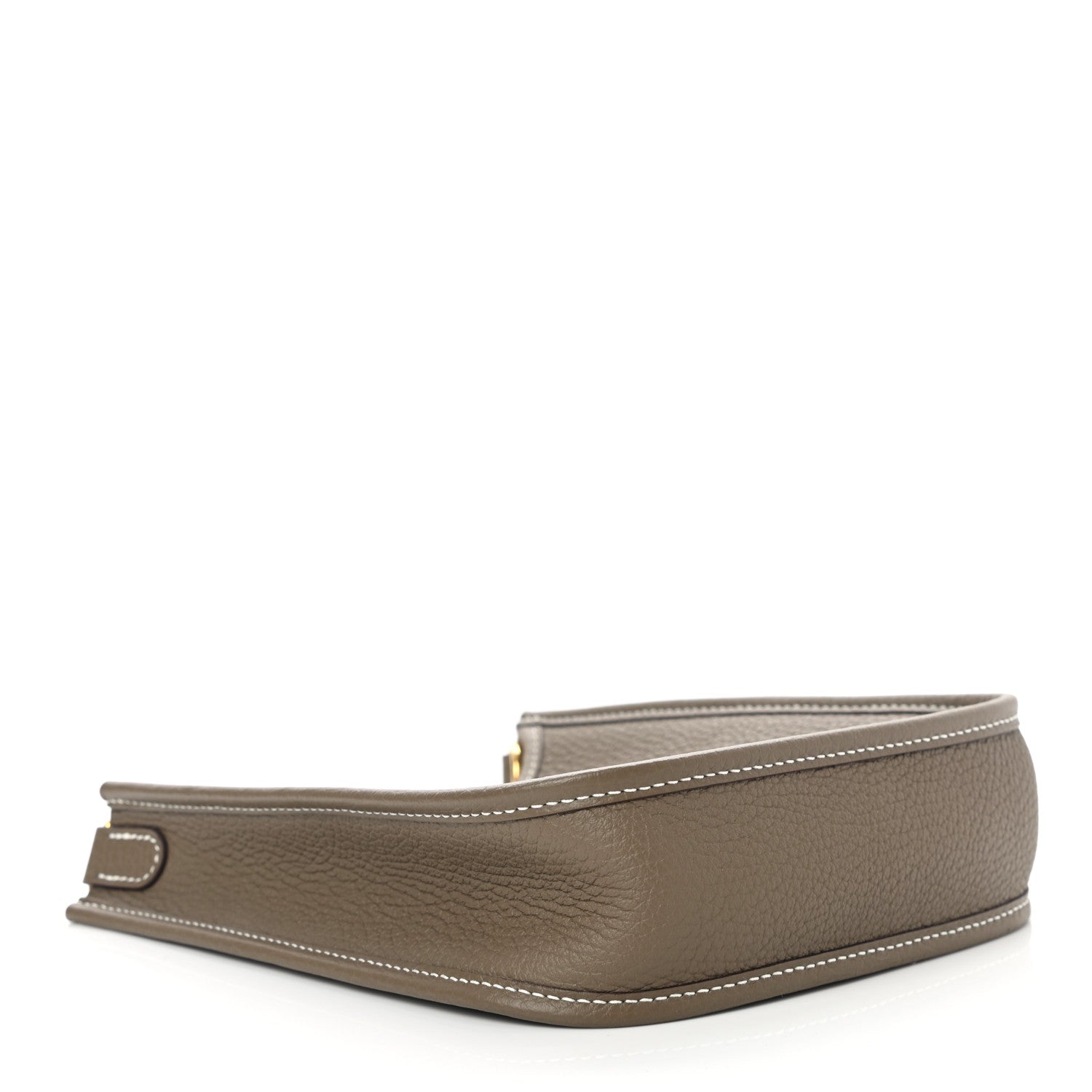 Hermes Taurillon Clemence Amazone Evelyne TPM Etoupe Bleu Indigo 4 of 9