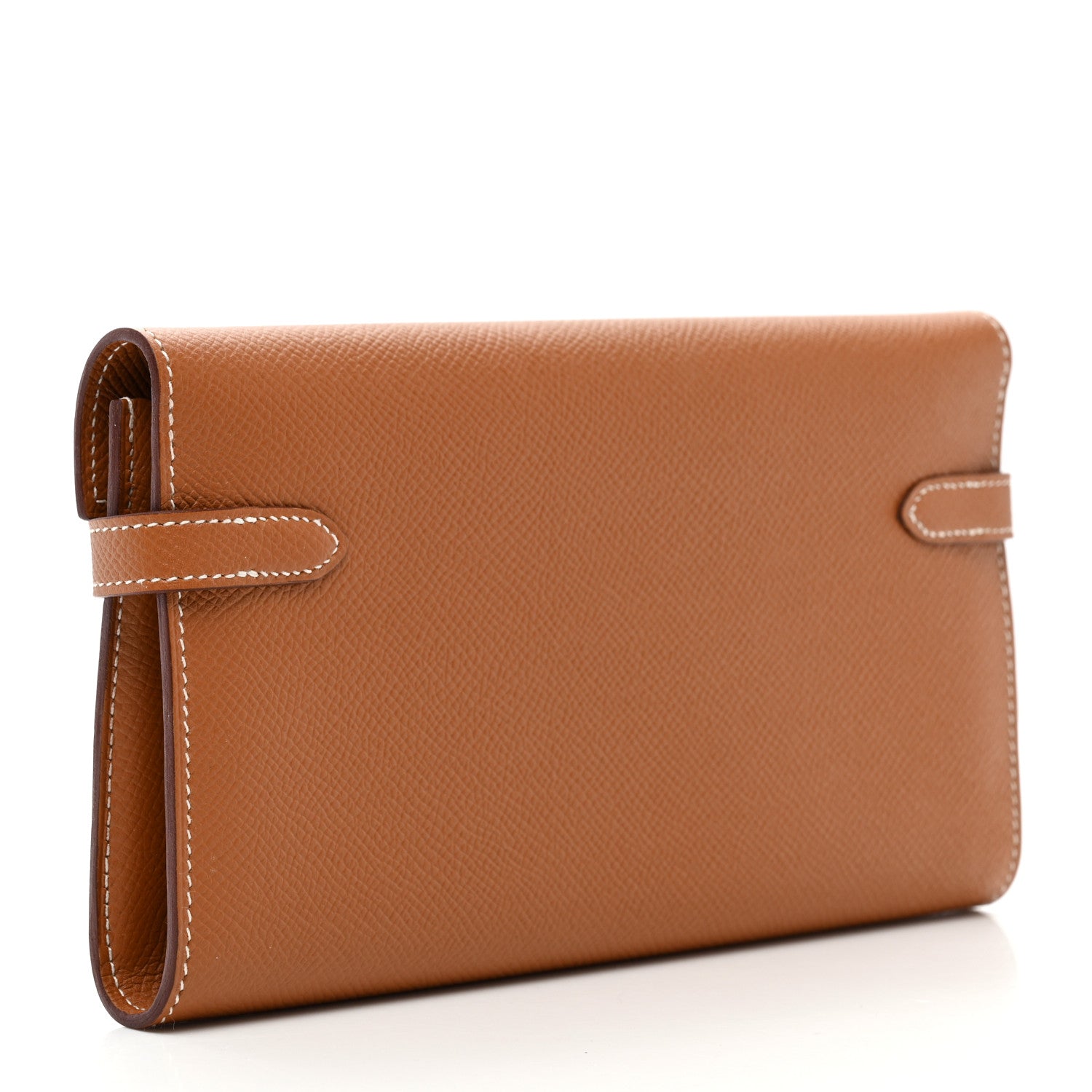 Hermes Epsom Kelly Longue Wallet Gold 3 of 10