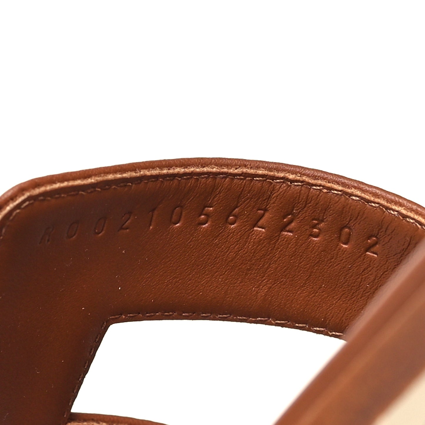 Box Calfskin Oran Sandals 41 Gold