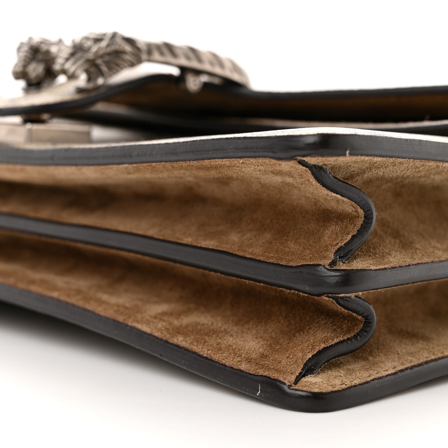 GG Supreme Monogram Small Dionysus Shoulder Bag Taupe