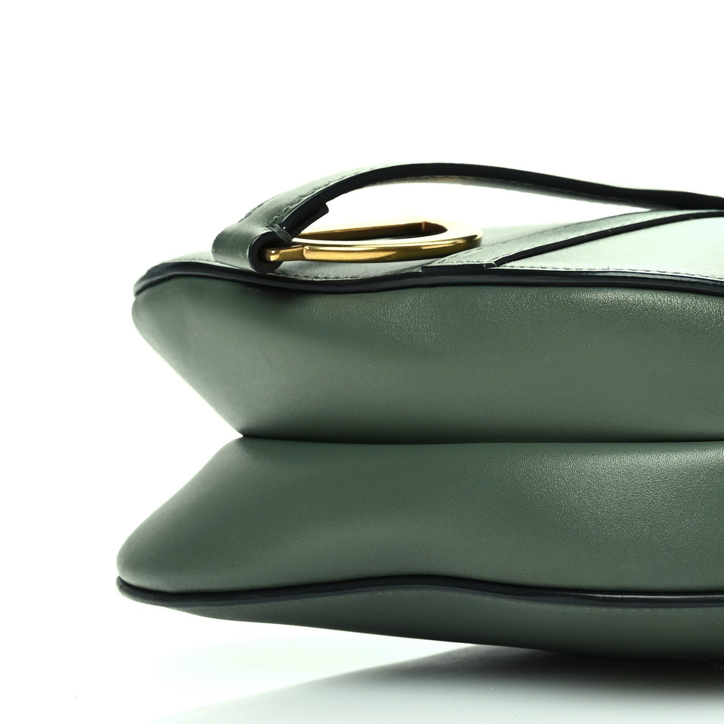 Calfskin Mini Saddle Bag Orage