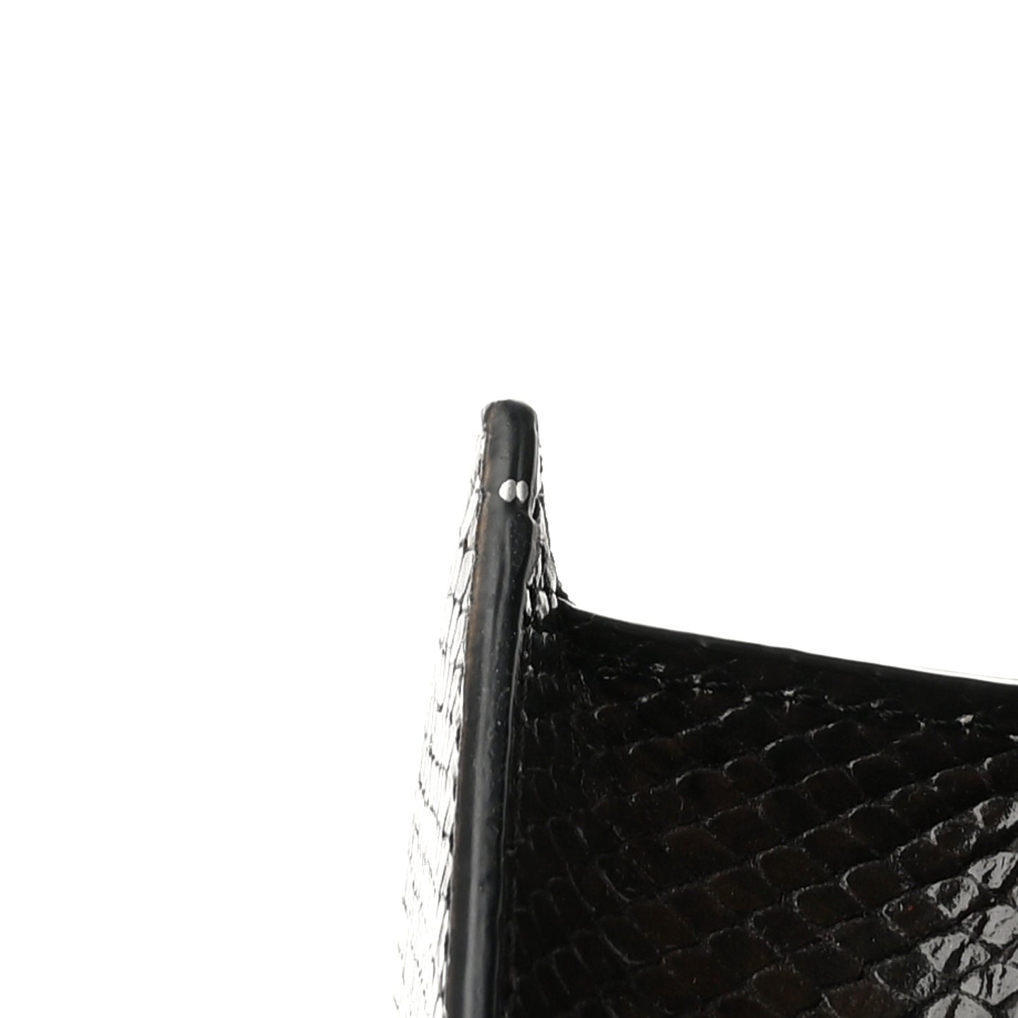 Calfskin Amazonia Loubi54 Crossbody Clutch Dark Brown