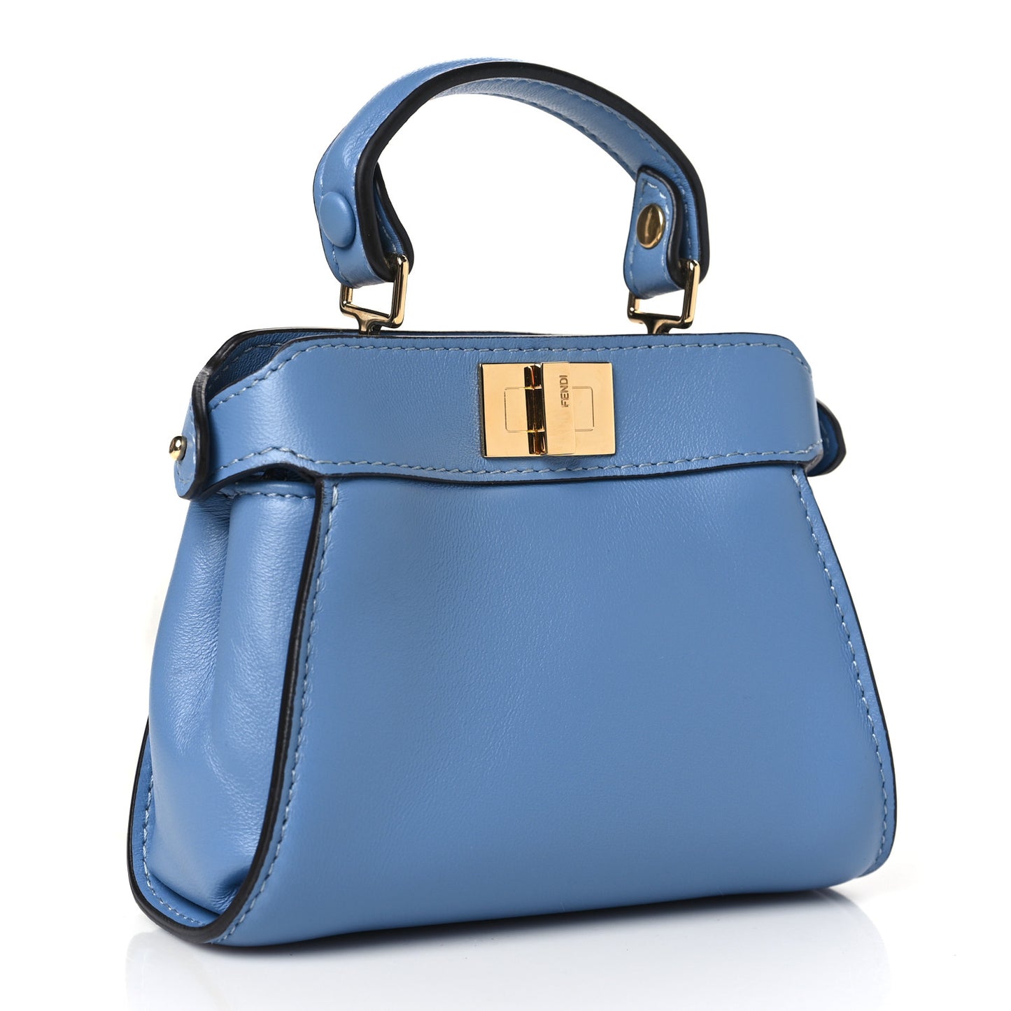 Nappa Nano Peekaboo Satchel Blue