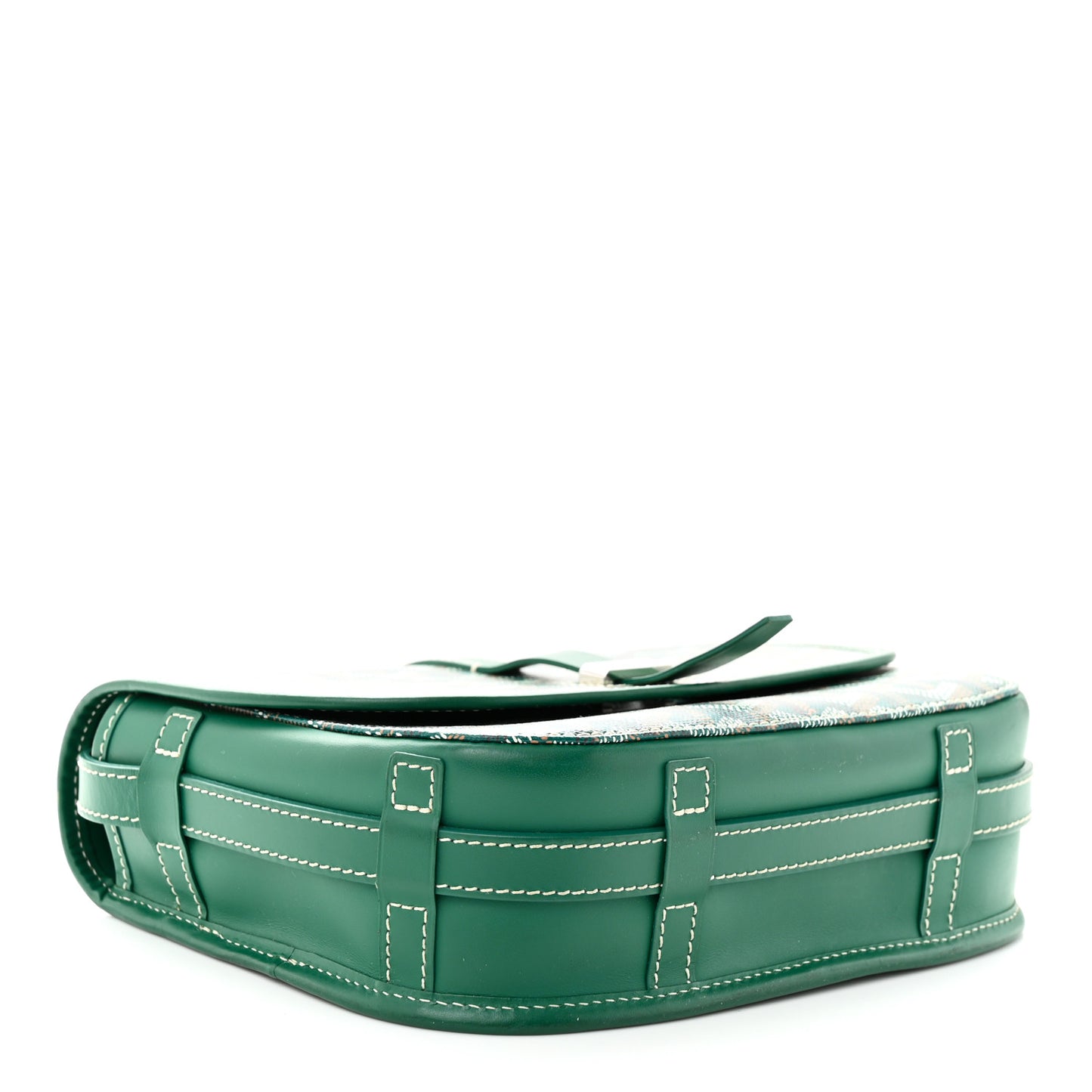 Goyardine Belvedere II PM Messenger Bag Green