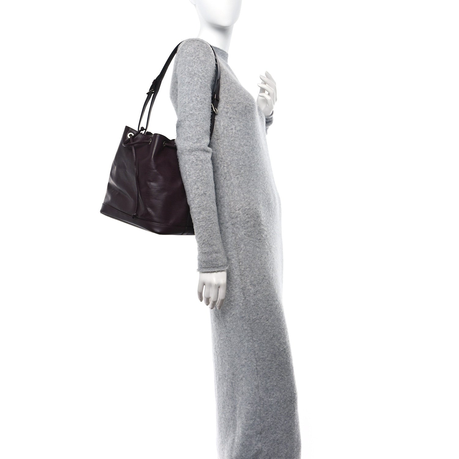 Louis Vuitton Epi Petit Noe NM Quetsche 2 of 11